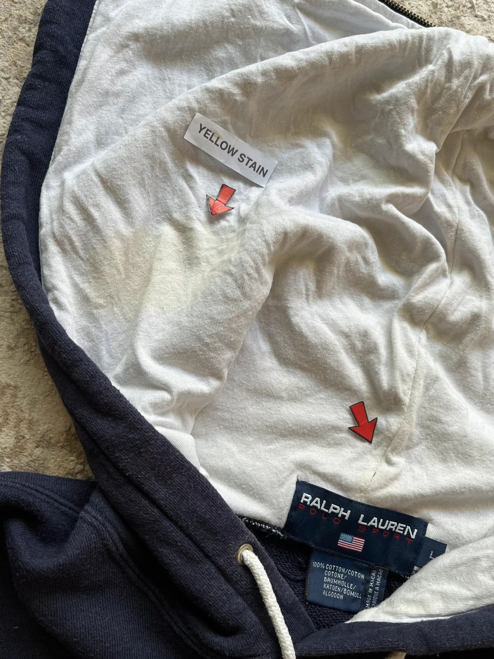 Polo Ralph Lauren OG Ralph Lauren Polo Sport Marine System Vintage 90s Women’s Size L / US 10 / IT 46 - 14 Thumbnail
