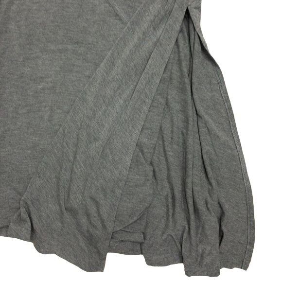 Other Bobeau Heather Grey Maxi Skirt Side Slits Size 27" / US 4 / IT 40 - 5 Thumbnail