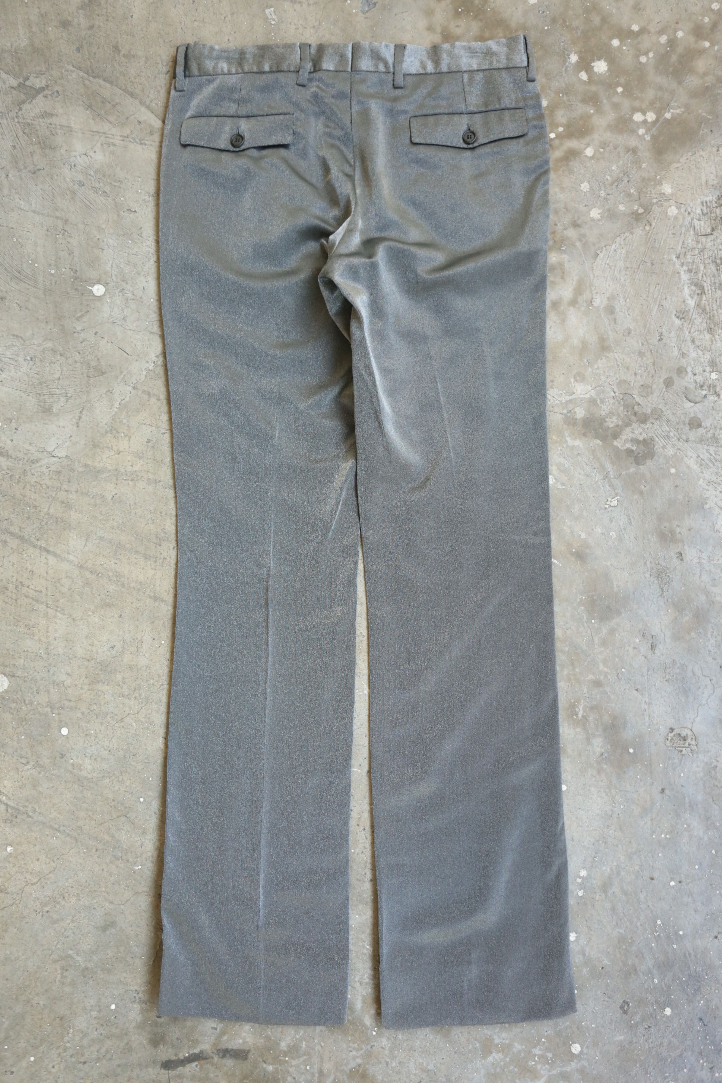 Dior Dior - Hedi Slimane - F/W 06 - Metallic Trousers Size US 30 / EU 46 - 2 Thumbnail