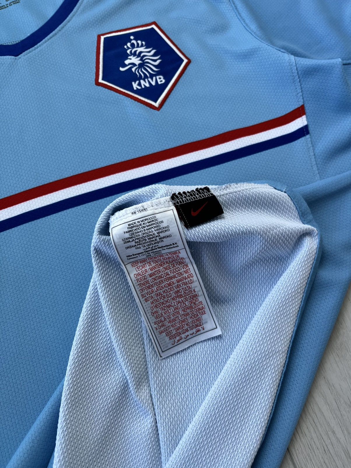 Nike Vintage Nike Netherlands Holland Away Soccer Jersey 2008/09 Size US S / EU 44-46 / 1 - 7 Thumbnail