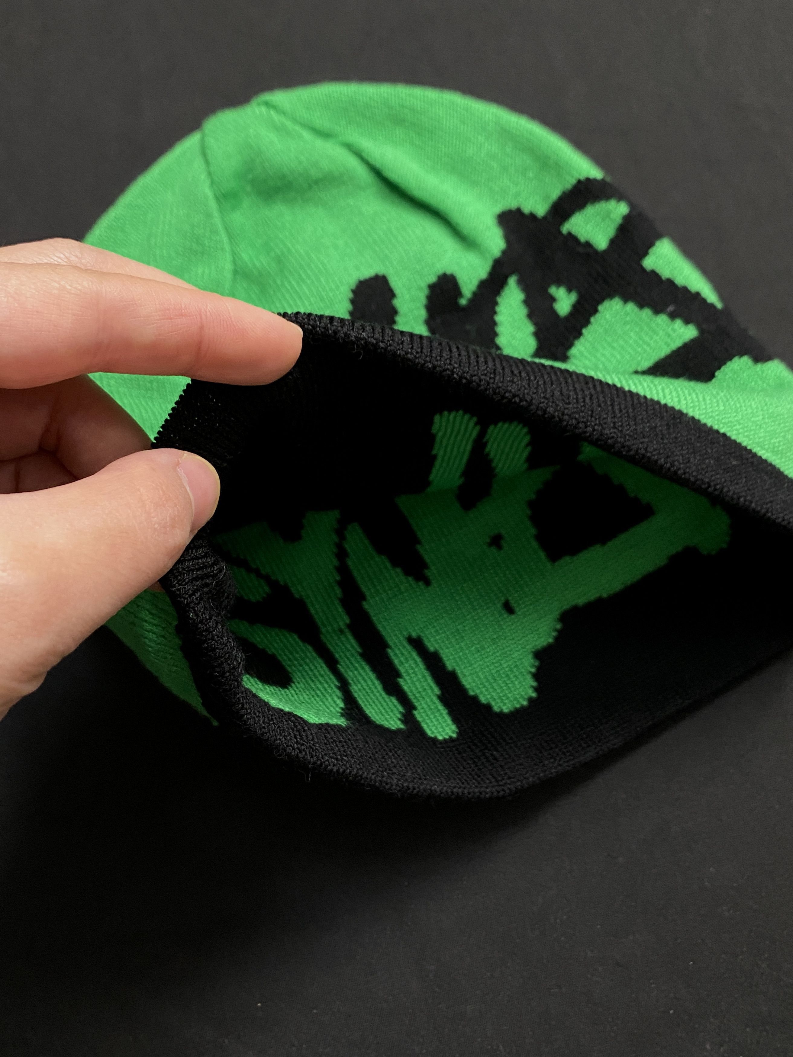 Japanese Brand Rare Syna World Synarchy Reversible No Cuff Knit Beanie OS Size ONE SIZE - 6 Thumbnail
