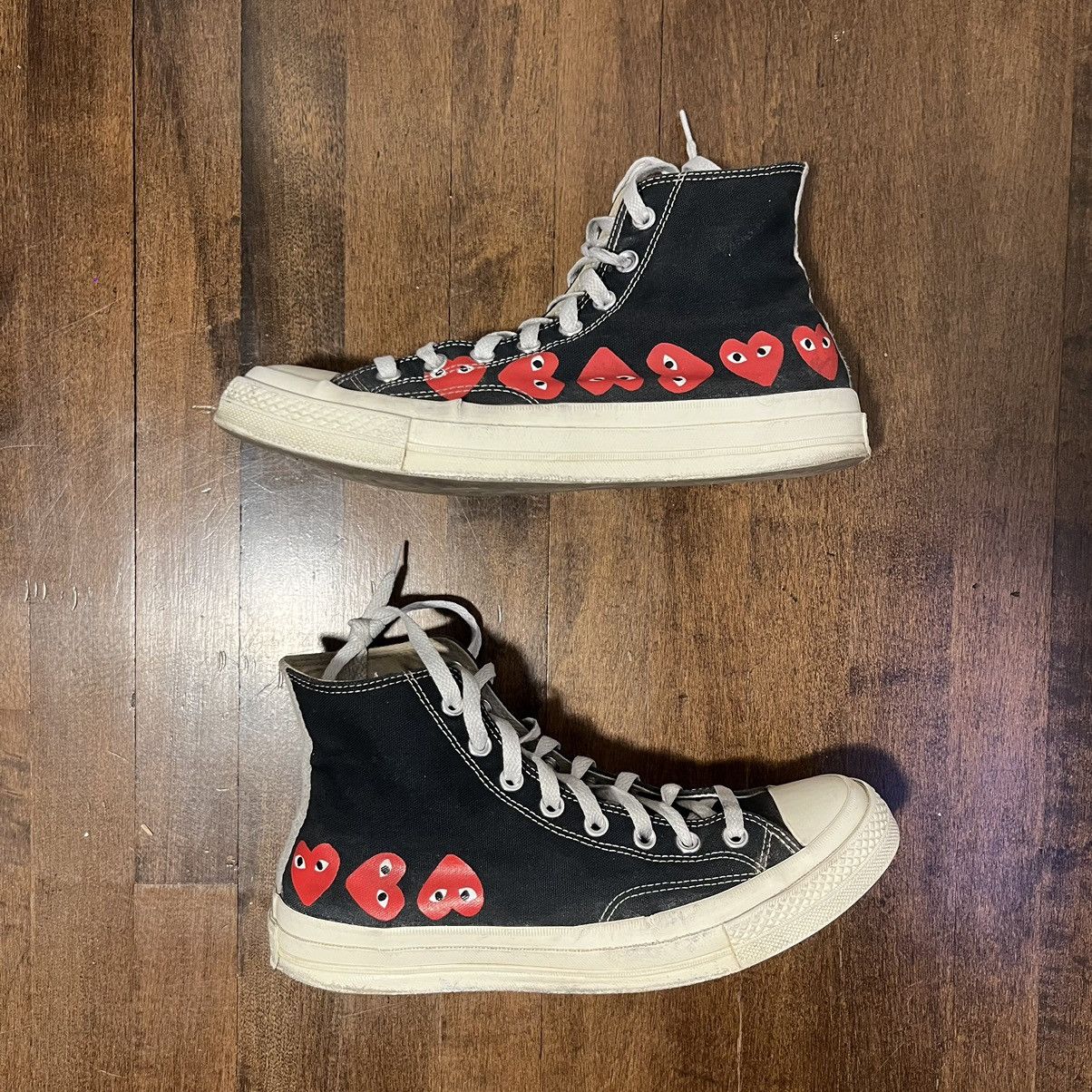 Comme des Garcons PLAY × Converse Commes des Garçons Play SAMPLE Converse Chuck Taylors Size US 9 / EU 42 - 2 Thumbnail