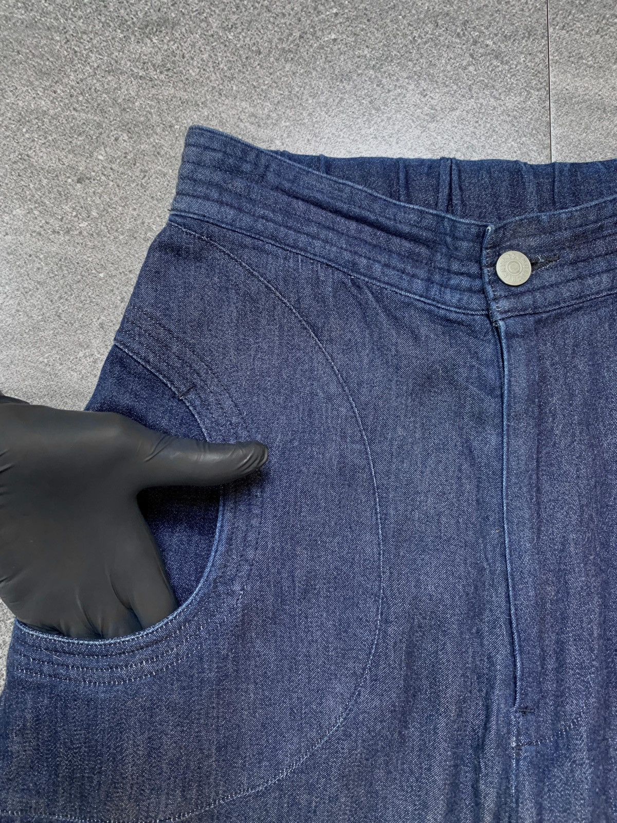 Issey Miyake Wideleg Cropped Denim Pants by Tsumori Chisato Size US 28 / EU 44 - 5 Thumbnail