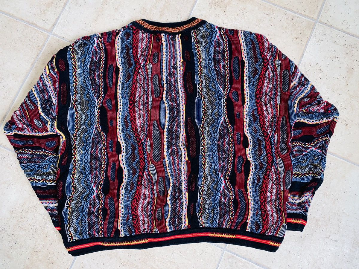 Coogi × Supreme Rare Vintage 3D Cotton Knit Sweater Supreme Patta Size US XL / EU 56 / 4 - 4 Thumbnail