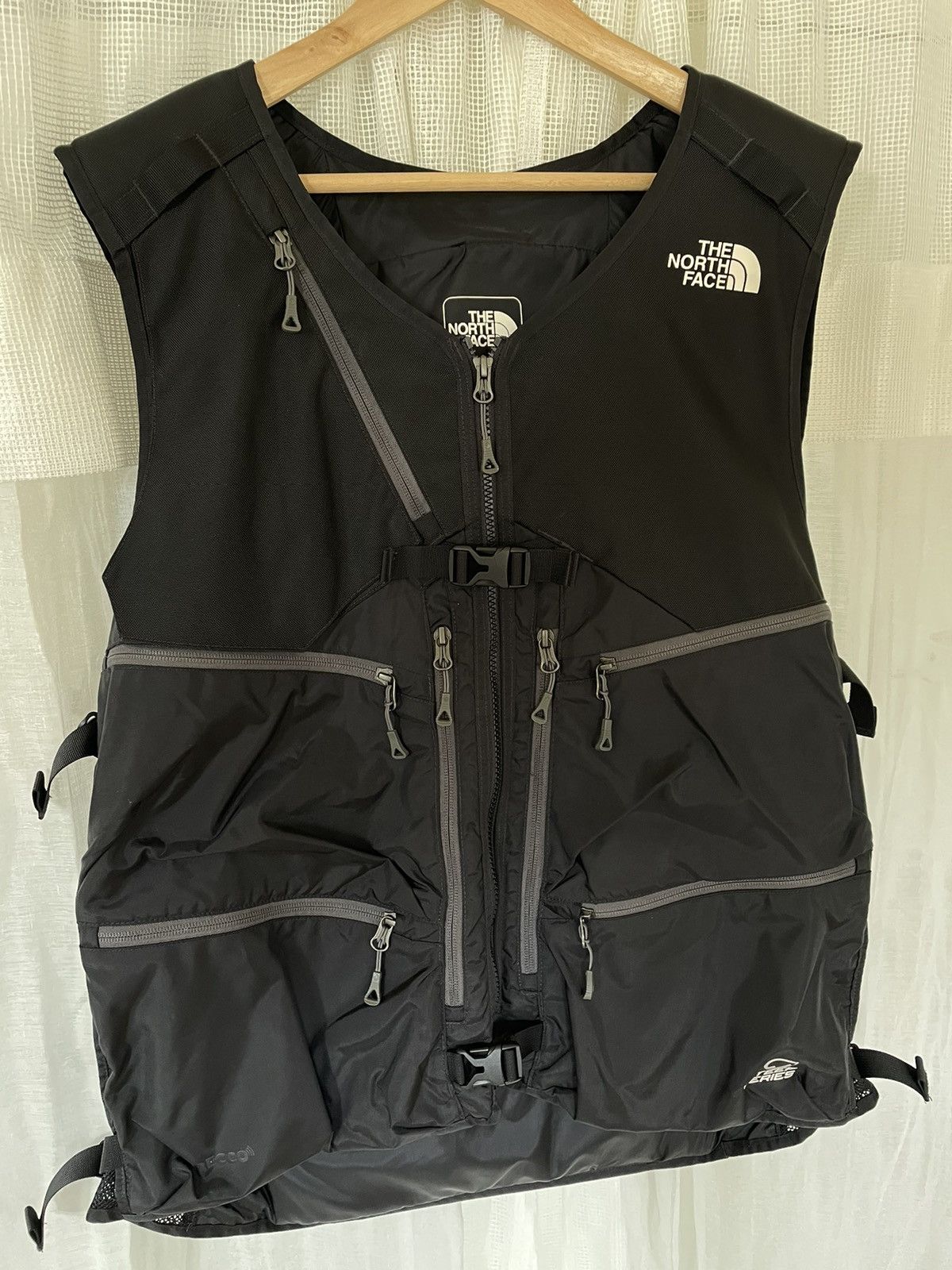 The North Face Vintage North Face Powder Guide Vest Steep Series Black XL Grailed