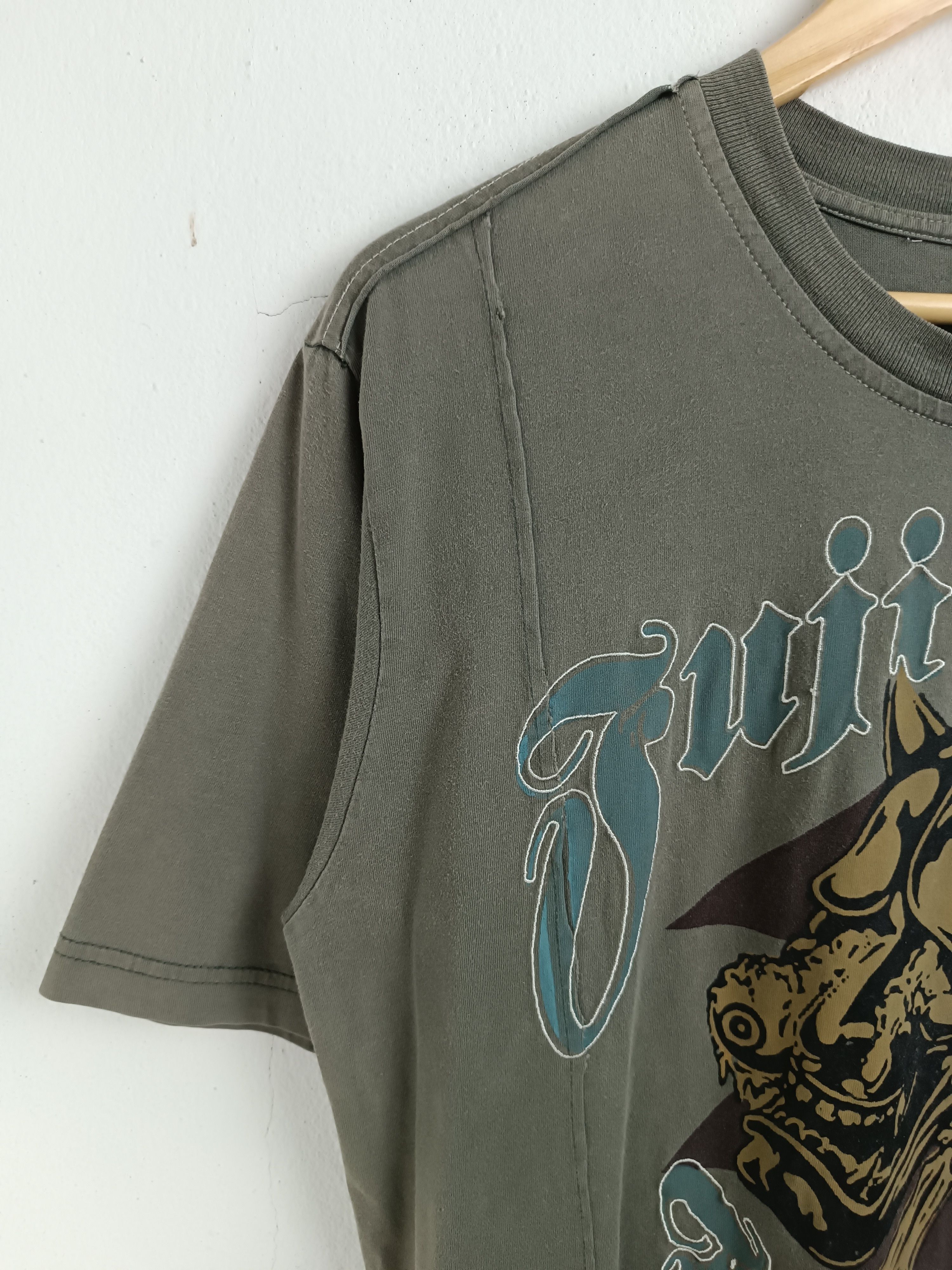 Diesel THRASHED FADED VINTAGE Y2K DIESEL X FUJI ROCK FEST PUNK TEE Size US L / EU 52-54 / 3 - 5 Thumbnail