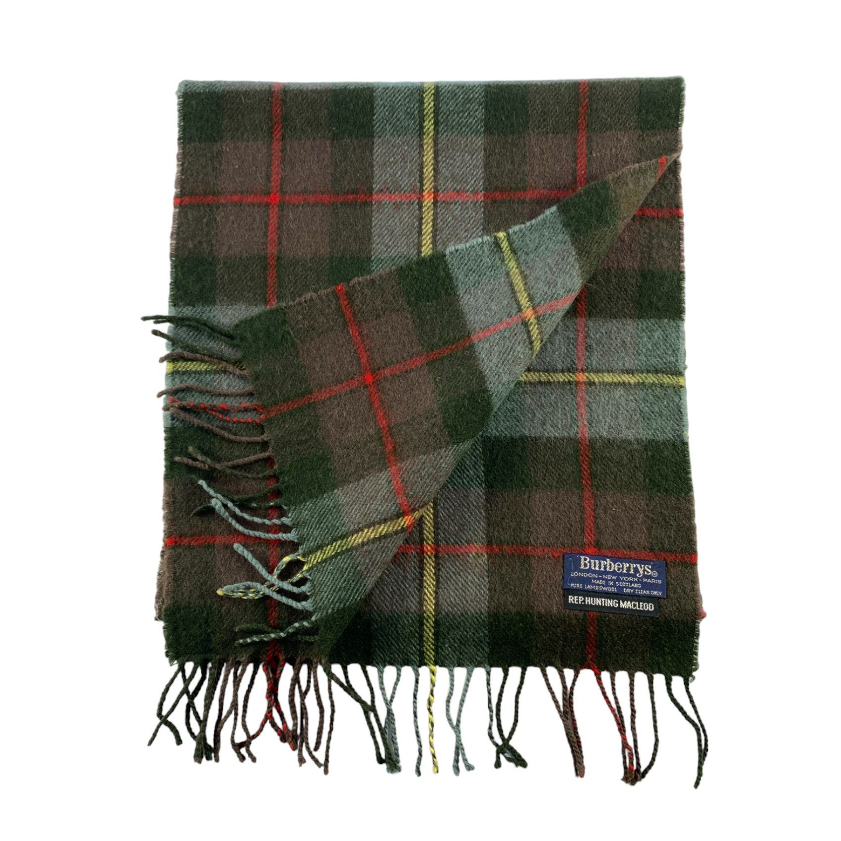 Burberry × Vintage Burberry Scarf / Muffler / Neckwear - WW1143 Size ONE SIZE - 5 Thumbnail