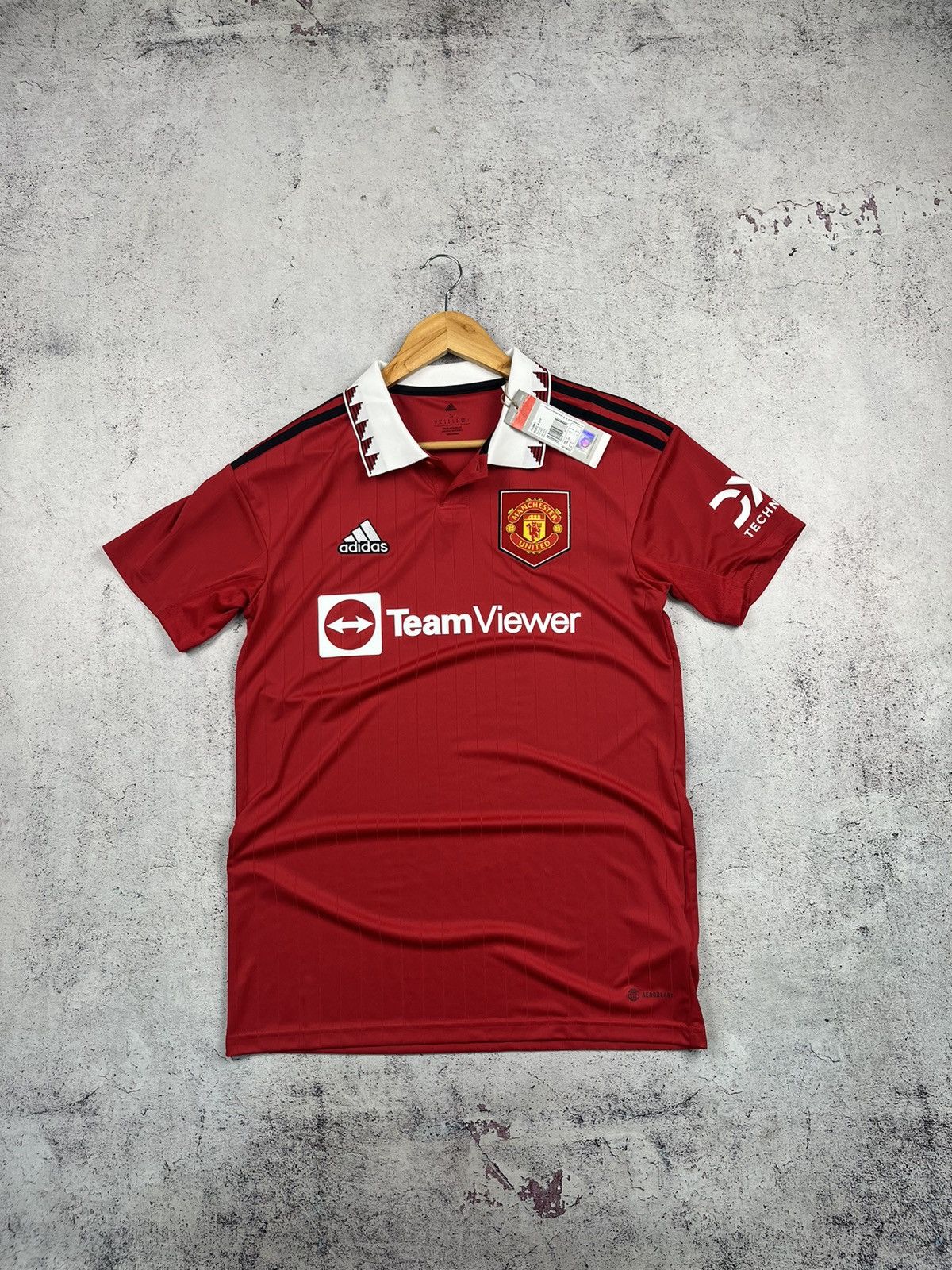 Adidas ADIDAS MANCHESTER UNITED 2022/2023 HOME SOOCER JERSEY NEW! Size US S / EU 44-46 / 1 - 1 Thumbnail