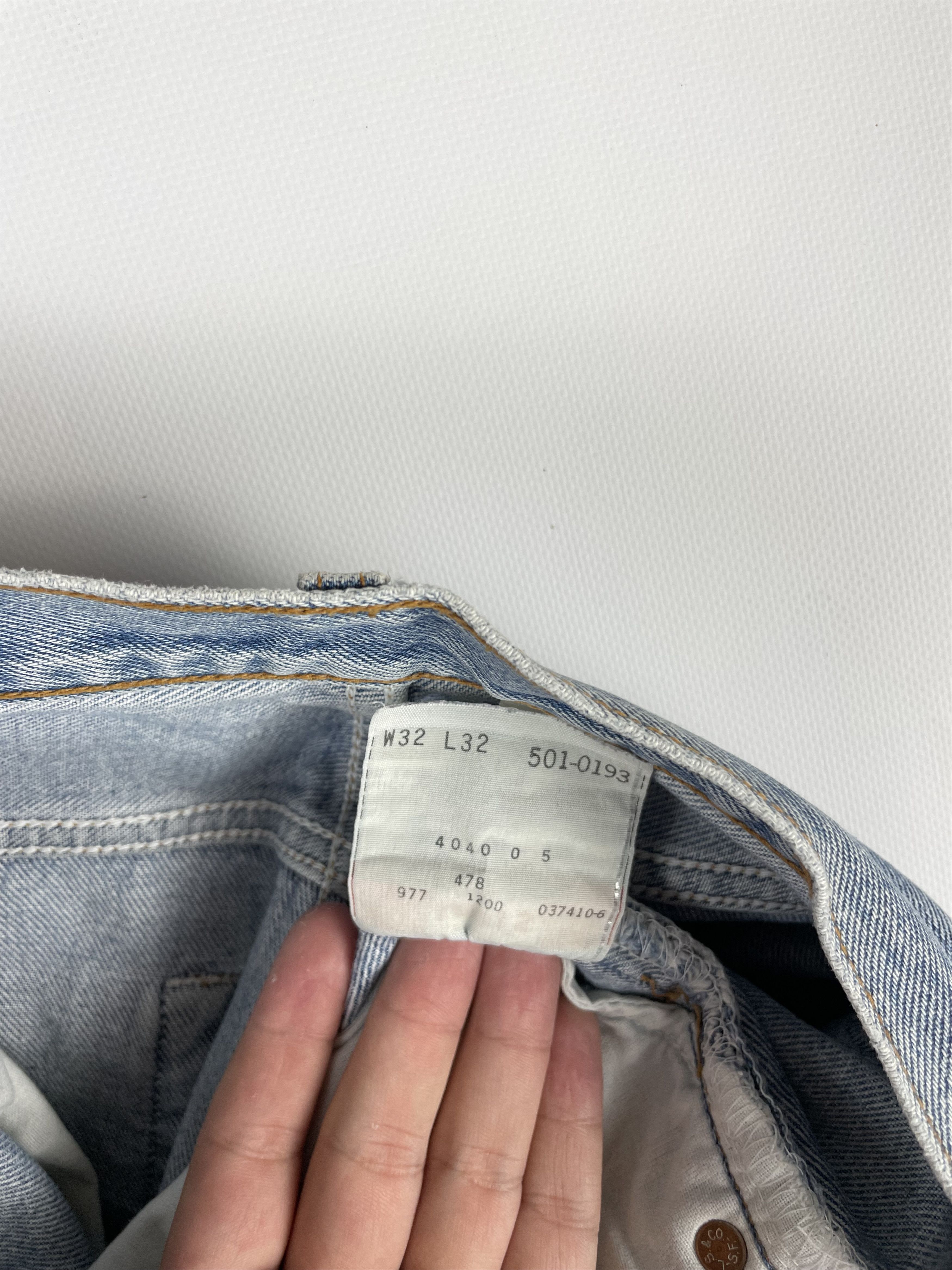 Levi's Vintage 501 90s Levi's Pants Denim Jeans Size US 32 / EU 48 - 11 Thumbnail