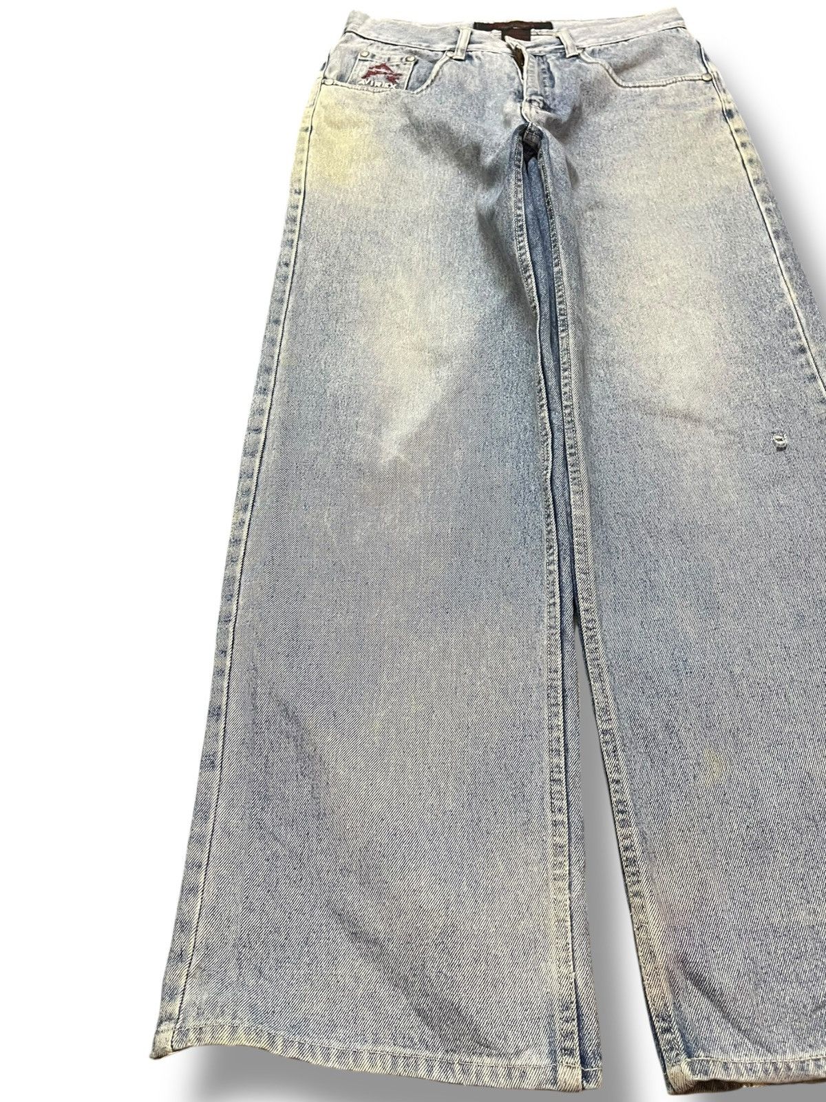 Avirex Vintage Avirex System Faded Wide Leg Denim Size US 30 / EU 46 - 4 Thumbnail