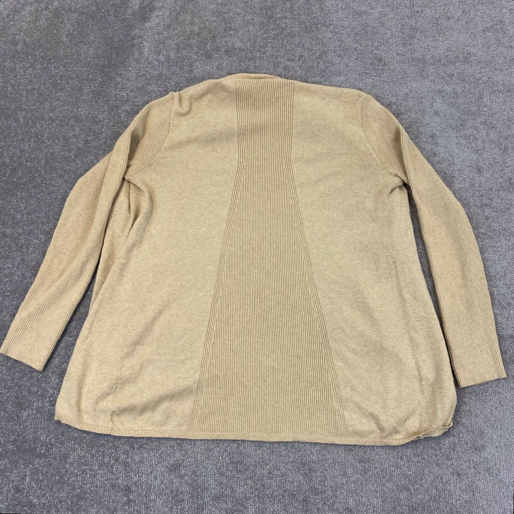 J.McLaughlin J. McLaughlin Classic Cardigan Sweater Womens Medium Brown Long Sleeve Knit Casual Size M / US 6-8 / IT 42-44 - 7 Thumbnail
