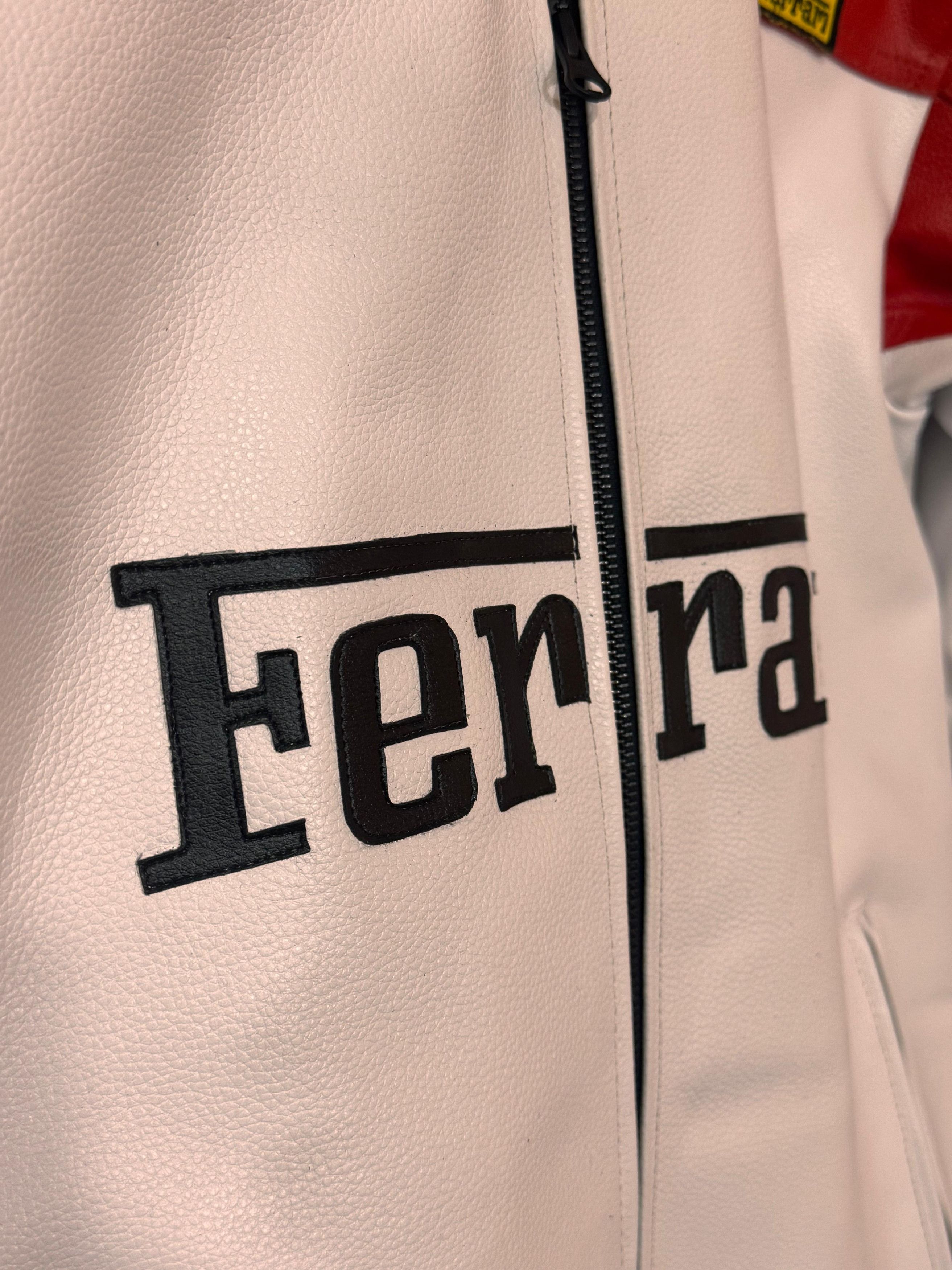 Ferrari × Vintage Vintage Ferrari Leather Jacket Size US M / EU 48-50 / 2 - 2 Thumbnail