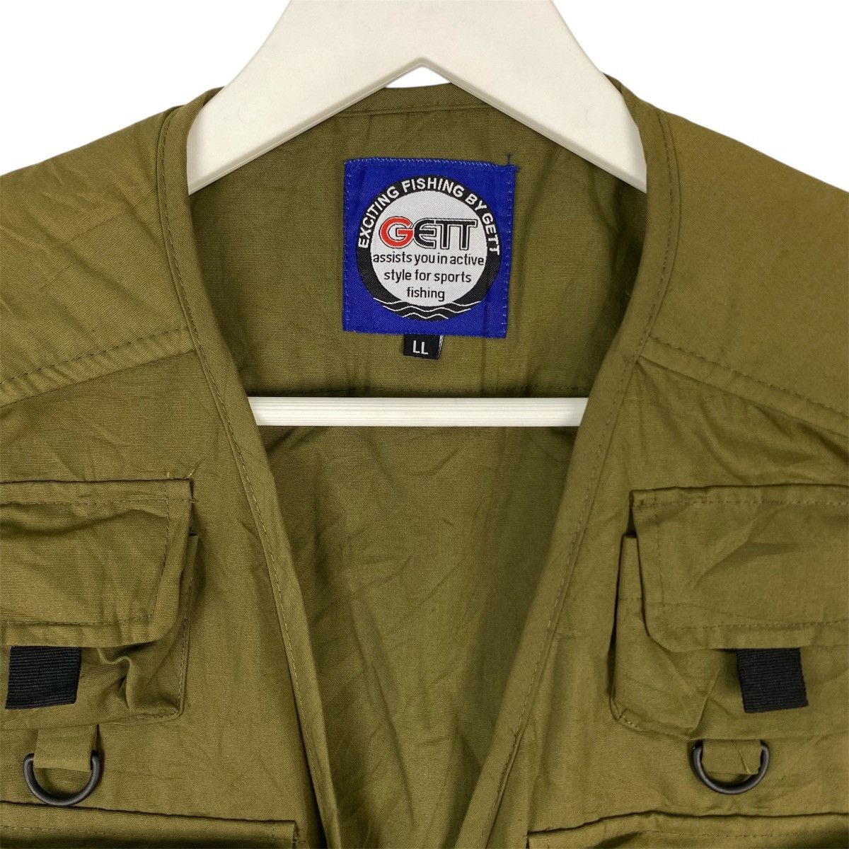 Designer × Vintage Vintage Chaos fishing club × Outdoor Life × Tracey Vest Size US M / EU 48-50 / 2 - 4 Thumbnail