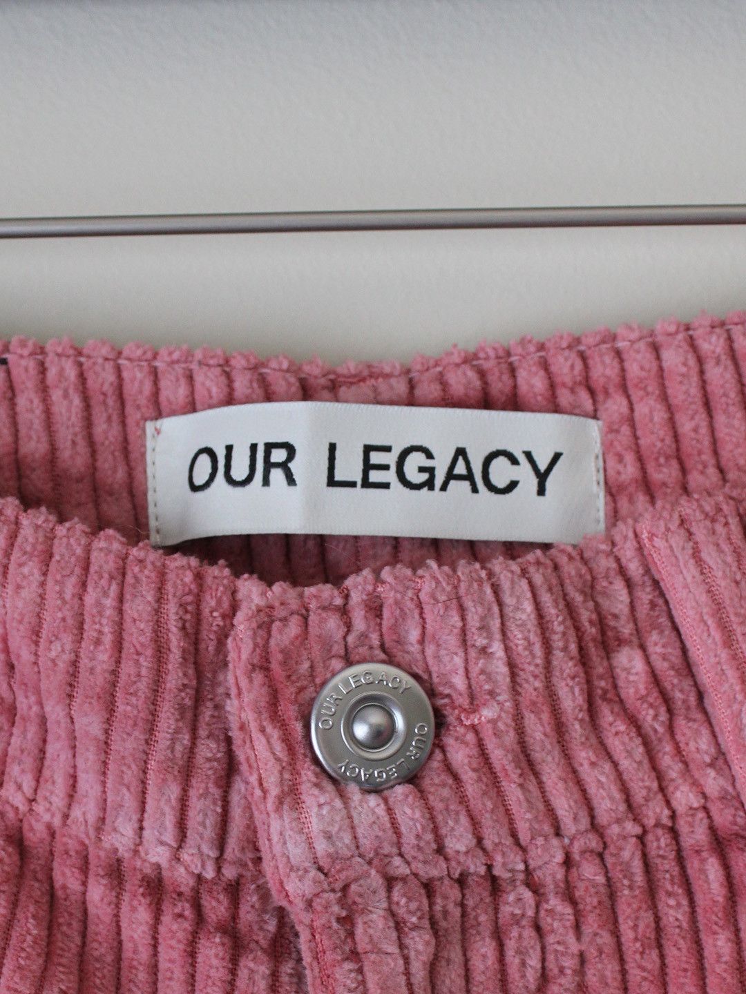Our Legacy 70s Cut Corduroy Pants in Rustic Pink Size US 28 / EU 44 - 6 Thumbnail