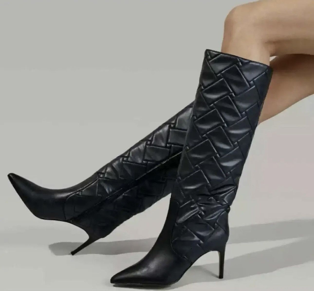 kurt geiger spike boots