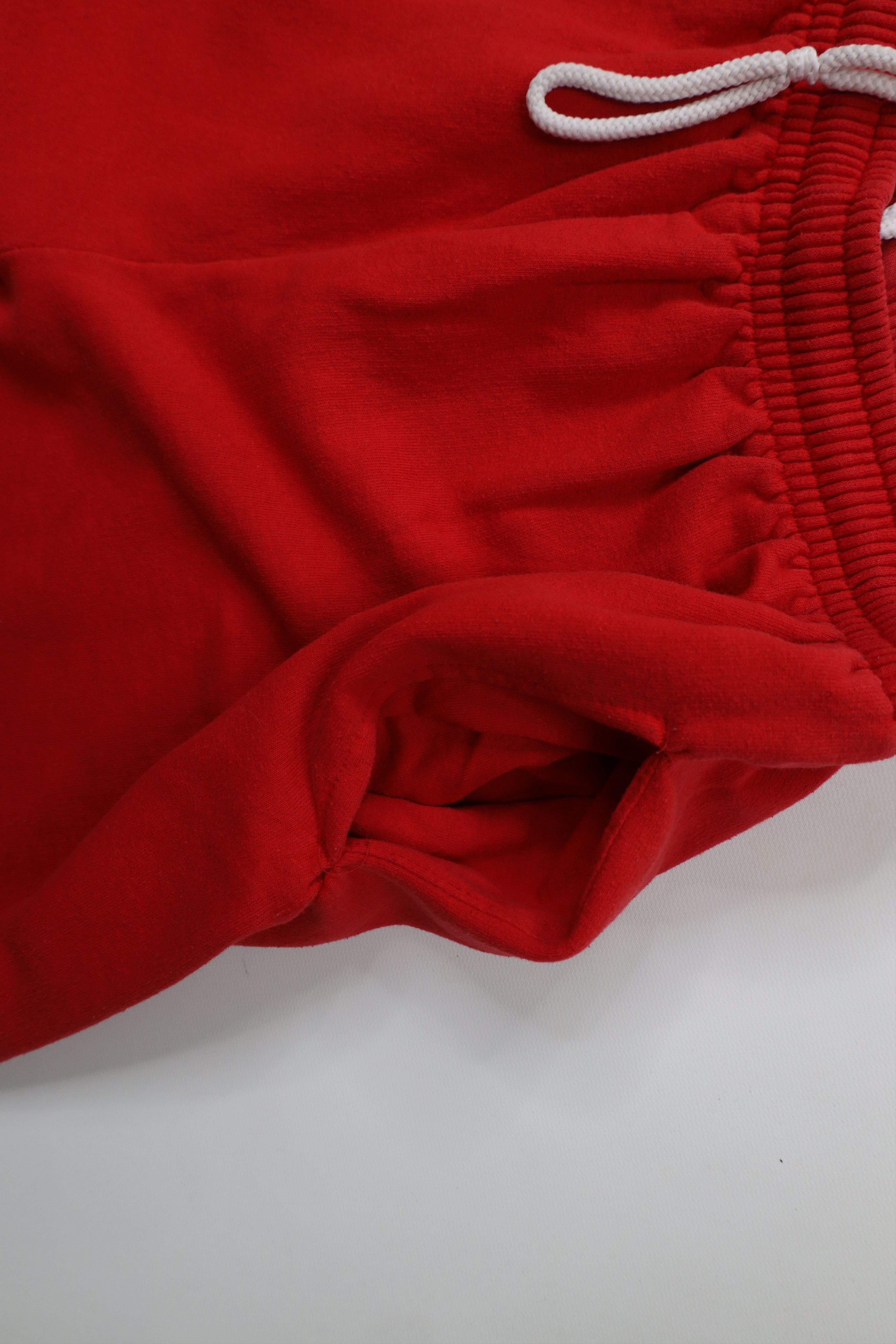 Vintage Vintage 90s Detroit Red Wings Hockey Sweatpants Joggers Red Size US 36 / EU 52 - 6 Thumbnail