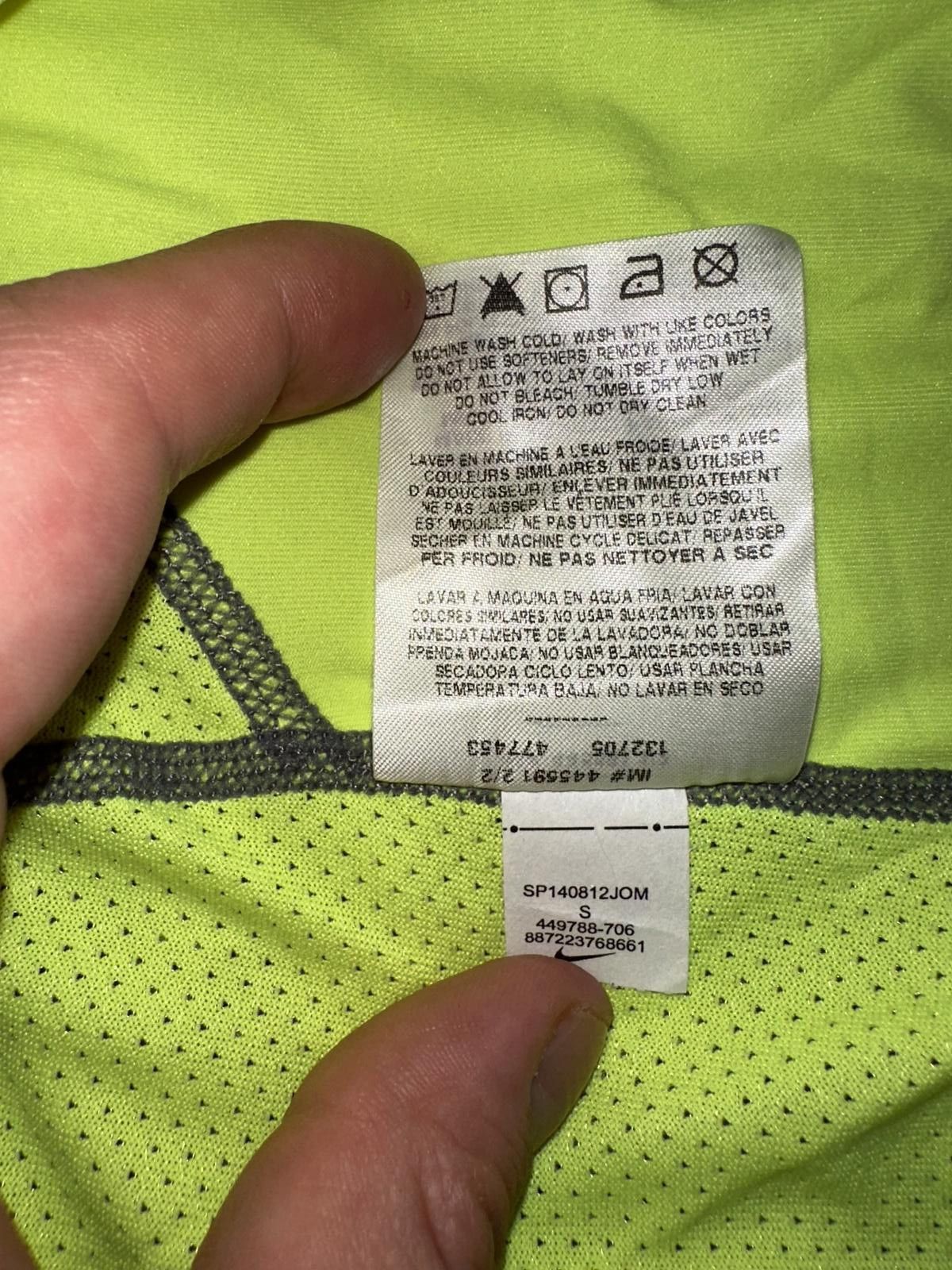 Nike Nike Men’s Dri Fit Pro Combat Fitted Volt Long Sleeve T-Shirt Size US S / EU 44-46 / 1 - 8 Thumbnail