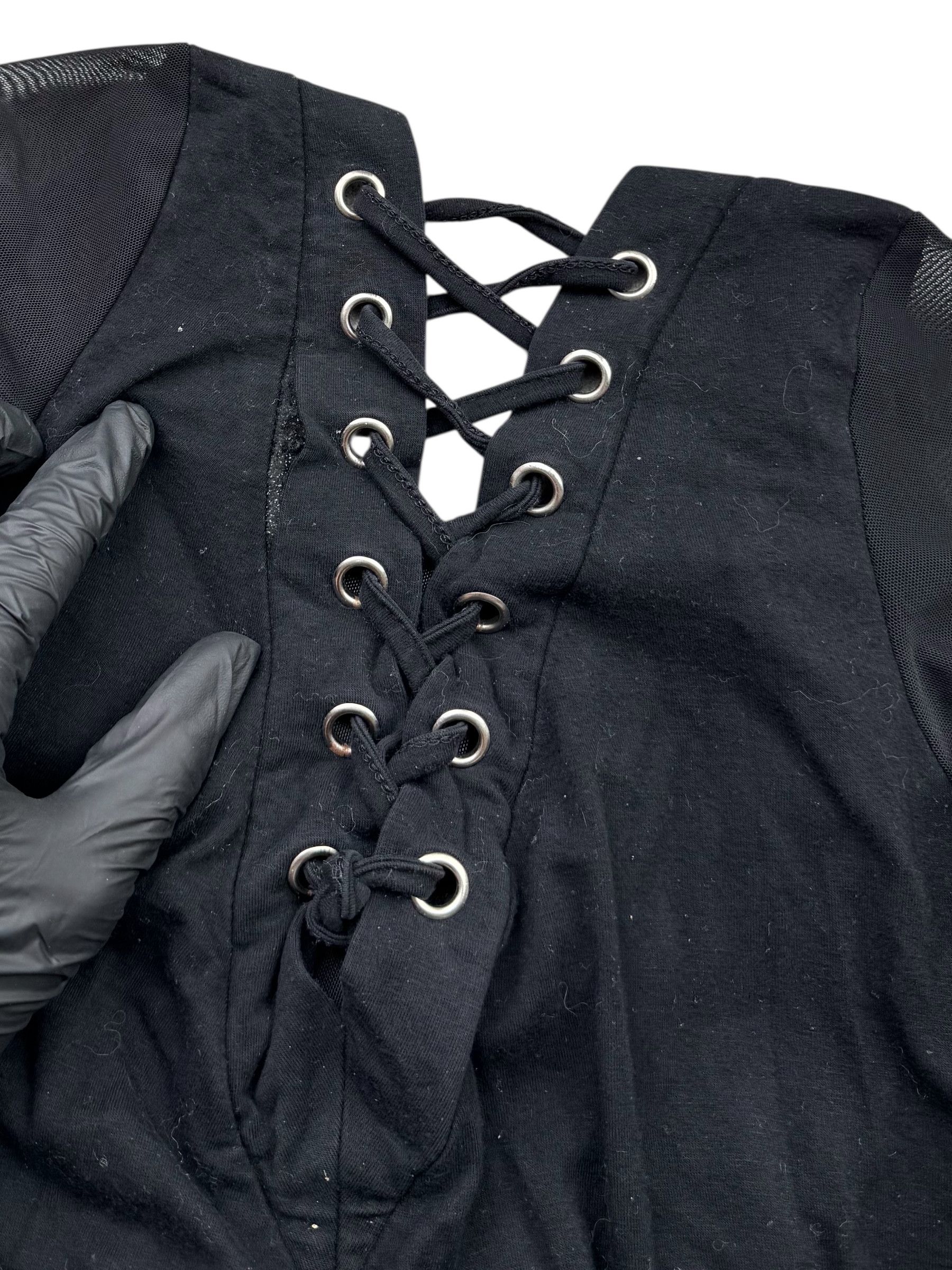Vintage Vintage Bondage Blouse With Metal Rings W240(V9) Size XS / US 0-2 / IT 36-38 - 6 Thumbnail
