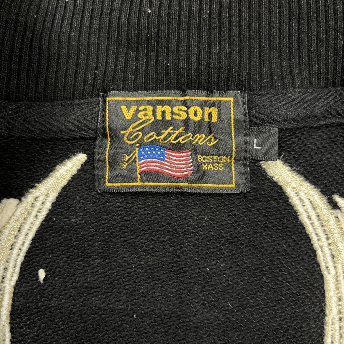 Vanson Leathers Vanson hidden hood embroidery hoodie Size US L / EU 52-54 / 3 - 9 Thumbnail