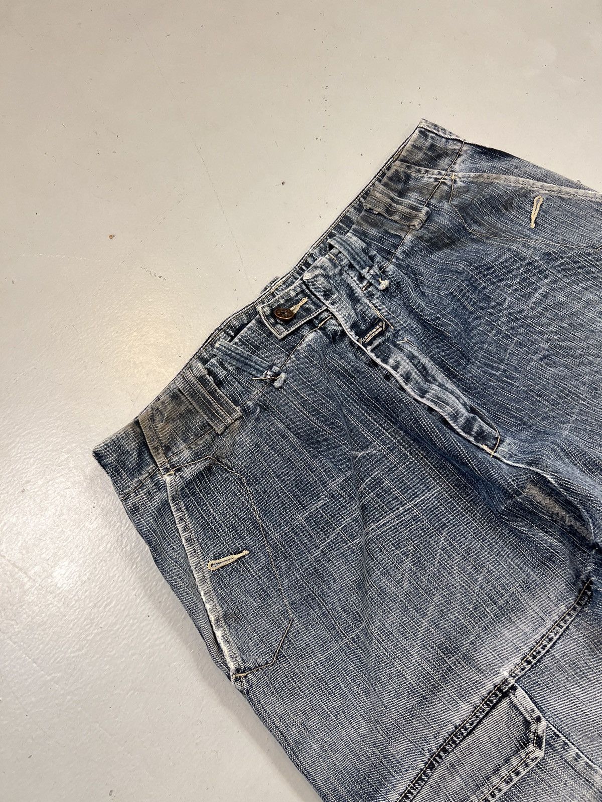 Marithe + Francois Girbaud Vintage mfg cargo denim Size US 34 / EU 50 - 4 Thumbnail