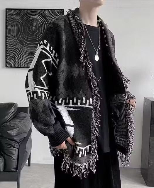 Japanese Brand × Vintage Boho Bohemian Hippie Cardigan Size US XL / EU 56 / 4 - 3 Thumbnail