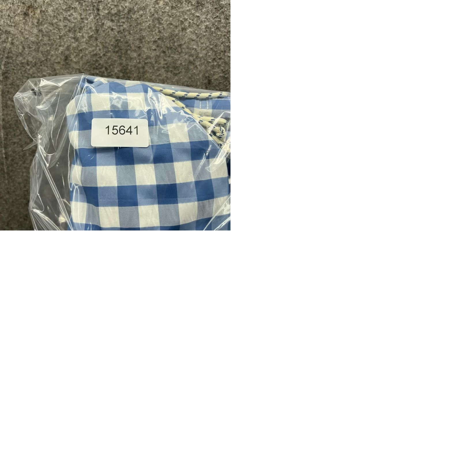 Tommy Bahama Tommy Bahama Shorts Men 2XL Blue Checkered Drawstring Elastic Waist Swim Trunks Habitat Outdoor Beachwear Mens Size US 39 - 9 Thumbnail