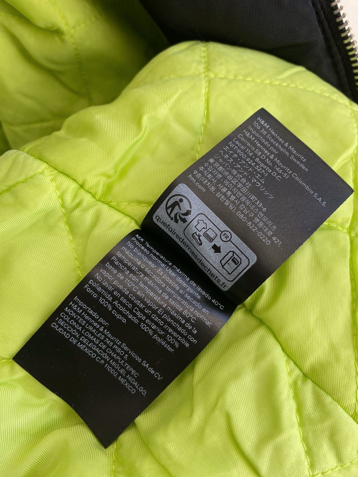 Mugler Mugler x H&M Nylon Bomber Jacket Size L Size US L / EU 52-54 / 3 - 14 Thumbnail