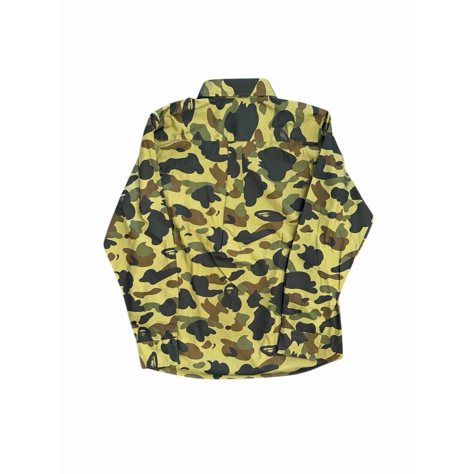 Bape Size L - Bape Camo Button Up Camo Long Sleeve Shirt NEW! Size US L / EU 52-54 / 3 - 3 Thumbnail