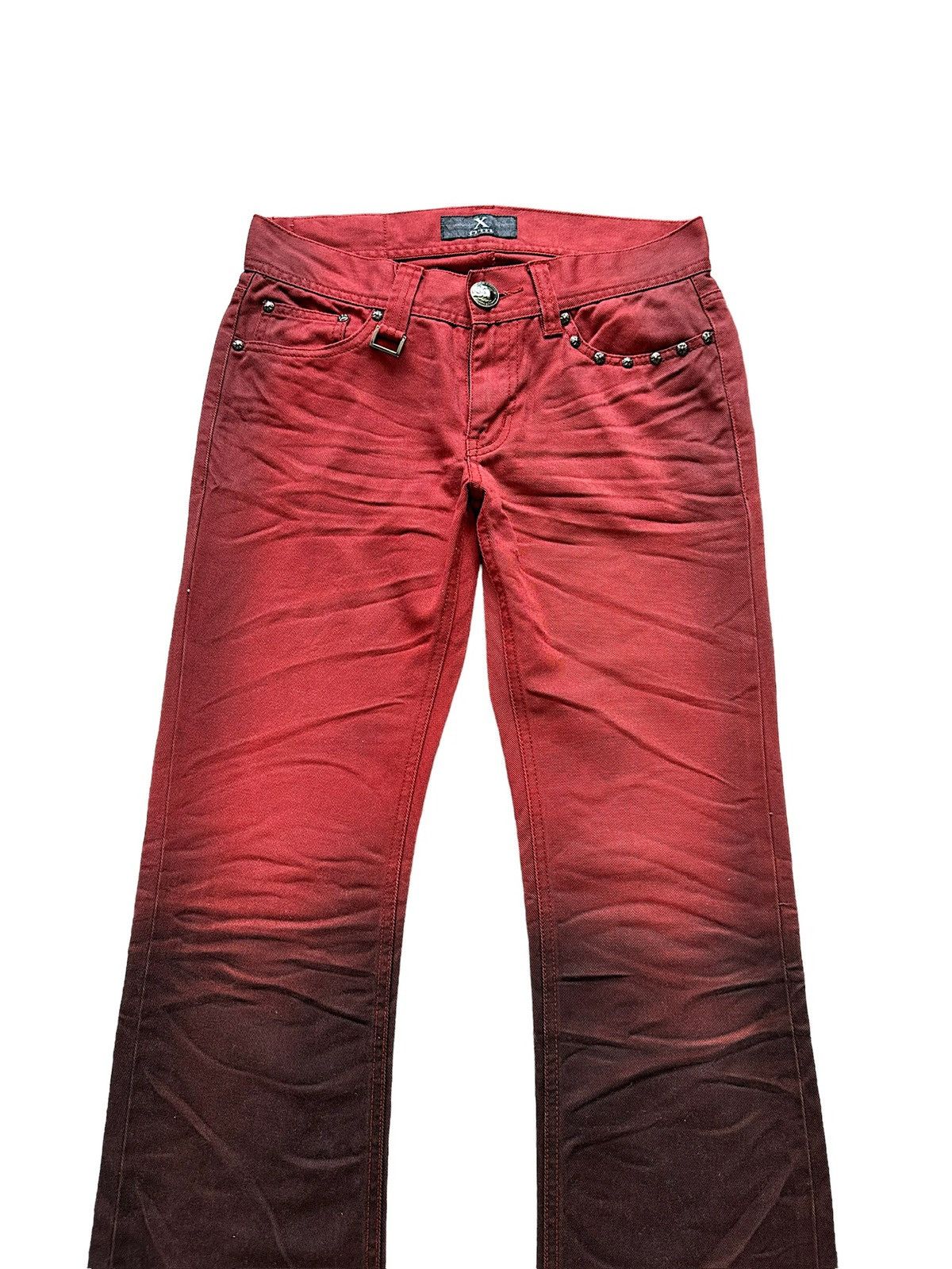 Other A/W2004 Xfrm trompe l'oeil v-kei rocker jeans Size US 31 - 4 Thumbnail