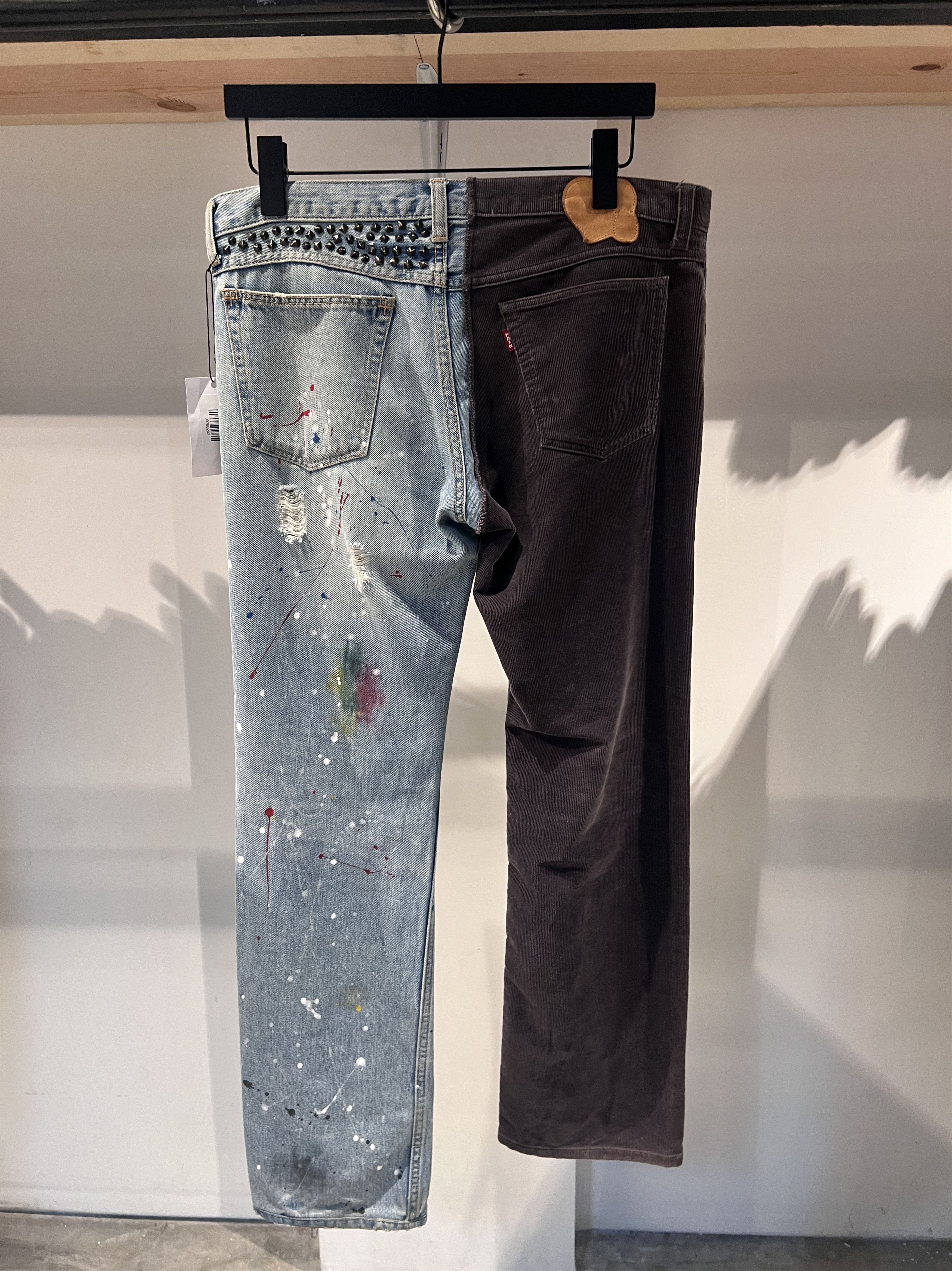 Number (N)ine Number Nine split corduroy studded painters Size US 34 / EU 50 - 2 Thumbnail