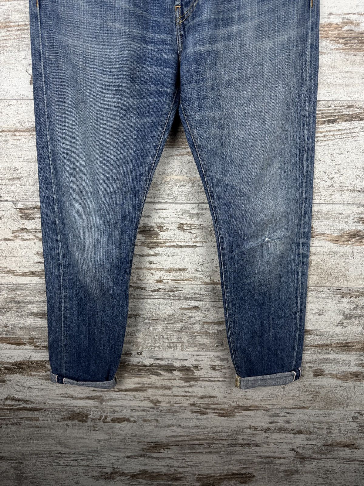 Edwin Mens Vintage Edwin Javanese denim jeans Selvedge pants rare Size US 31 - 4 Thumbnail