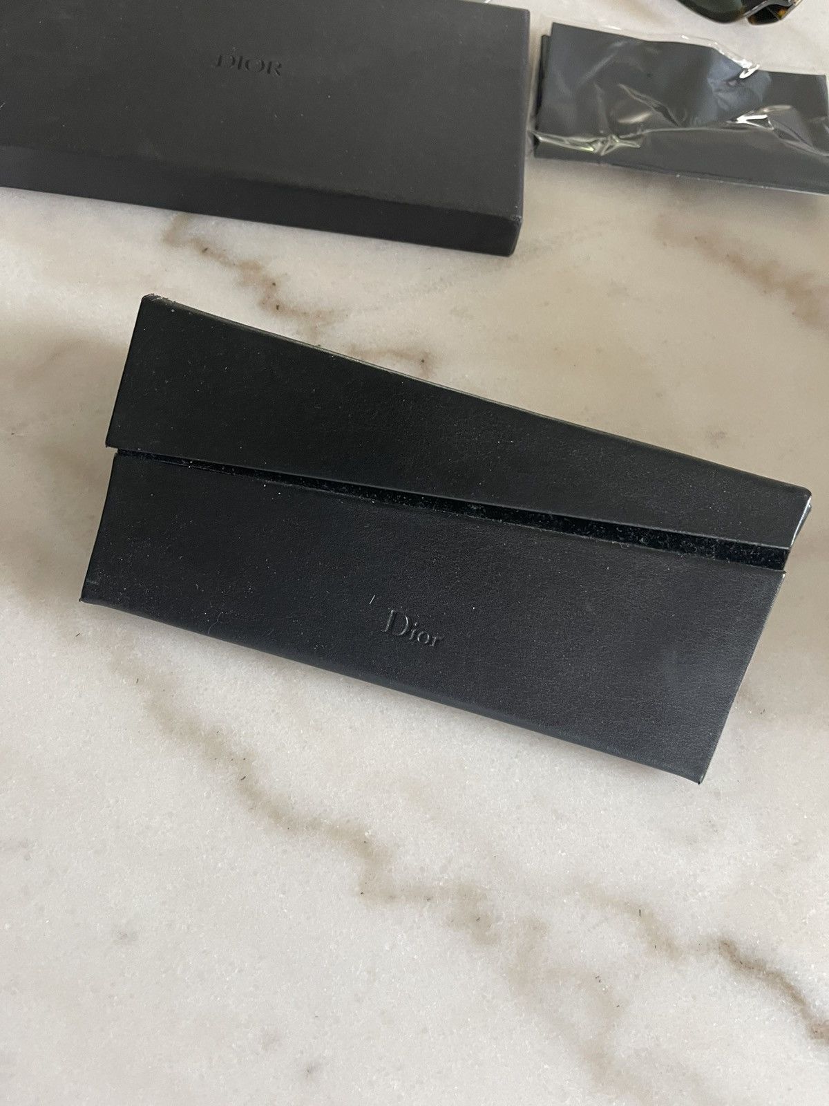 Dior Lady Dior stud 57 sunglasses Havana made In Italy Size ONE SIZE - 16 Thumbnail