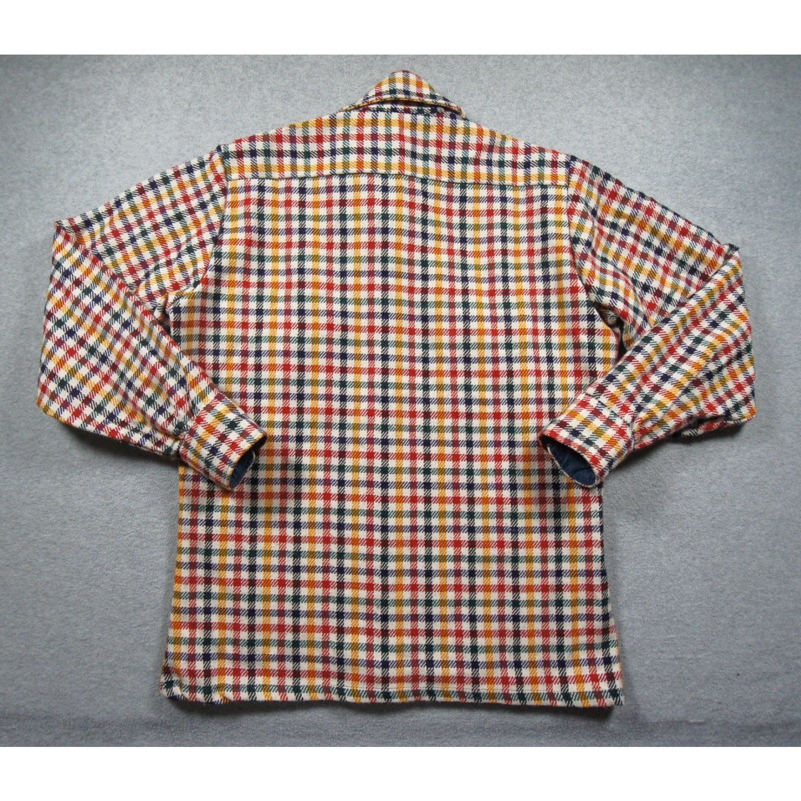 Vintage Vintage Supre Macy Shirt Mens Medium Flannel Button-Down Houndstooth Collared Shirt Size US M / EU 48-50 / 2 - 4 Thumbnail