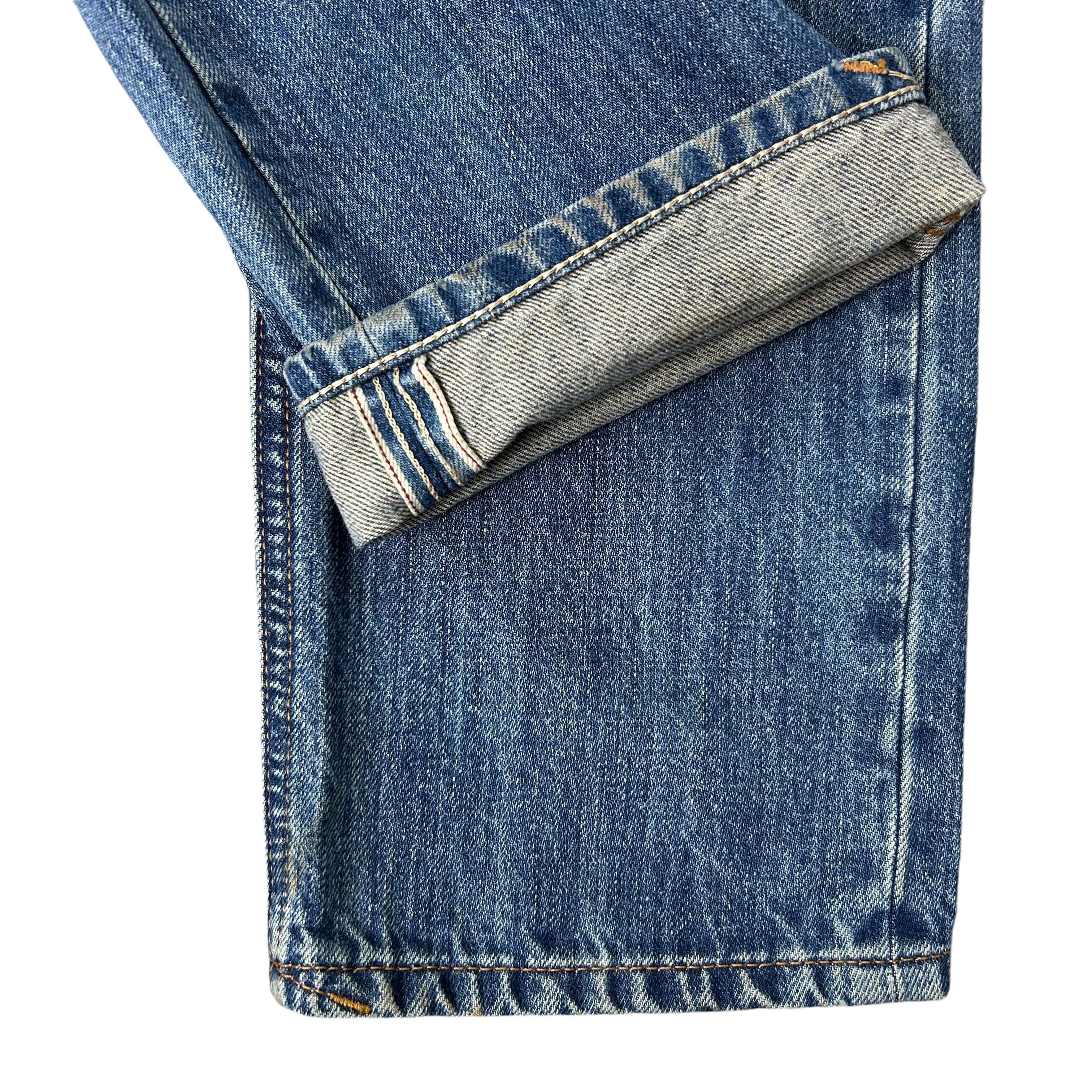 Scarti-Lab Scarti Lab Selvedge Straight Denim Jeans Cotton Blue 30 Size US 30 / EU 46 - 8 Thumbnail