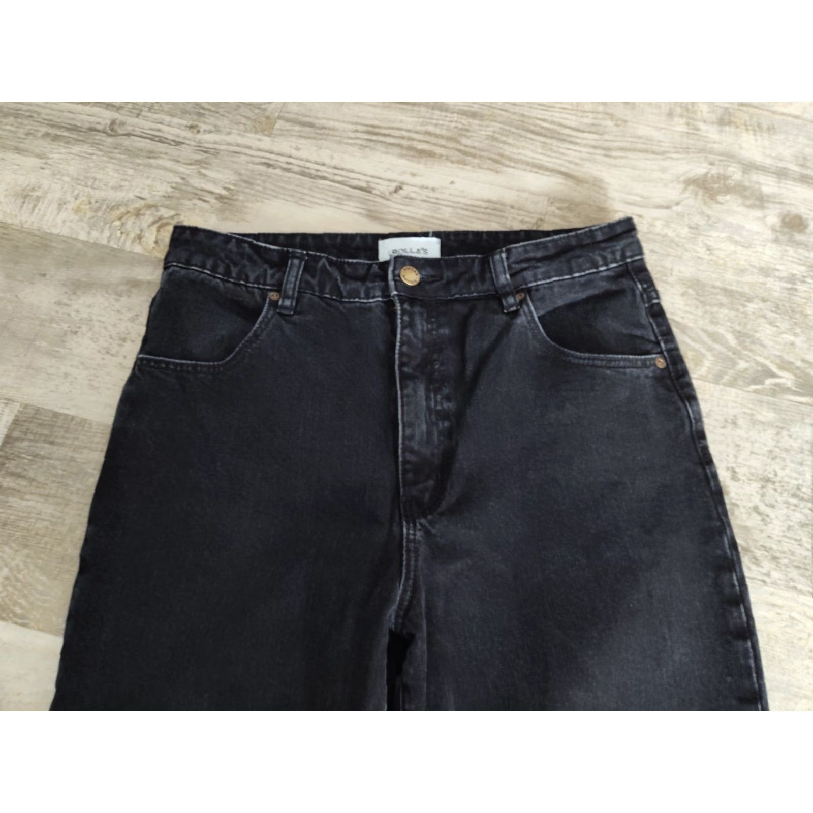 Rolla's VINTAGE Rolla's Women's Skinny Jeans High Rise Slim Denim 30 Black Cotton Stretch City 27in Size 30" / US 8 / IT 44 - 3 Thumbnail