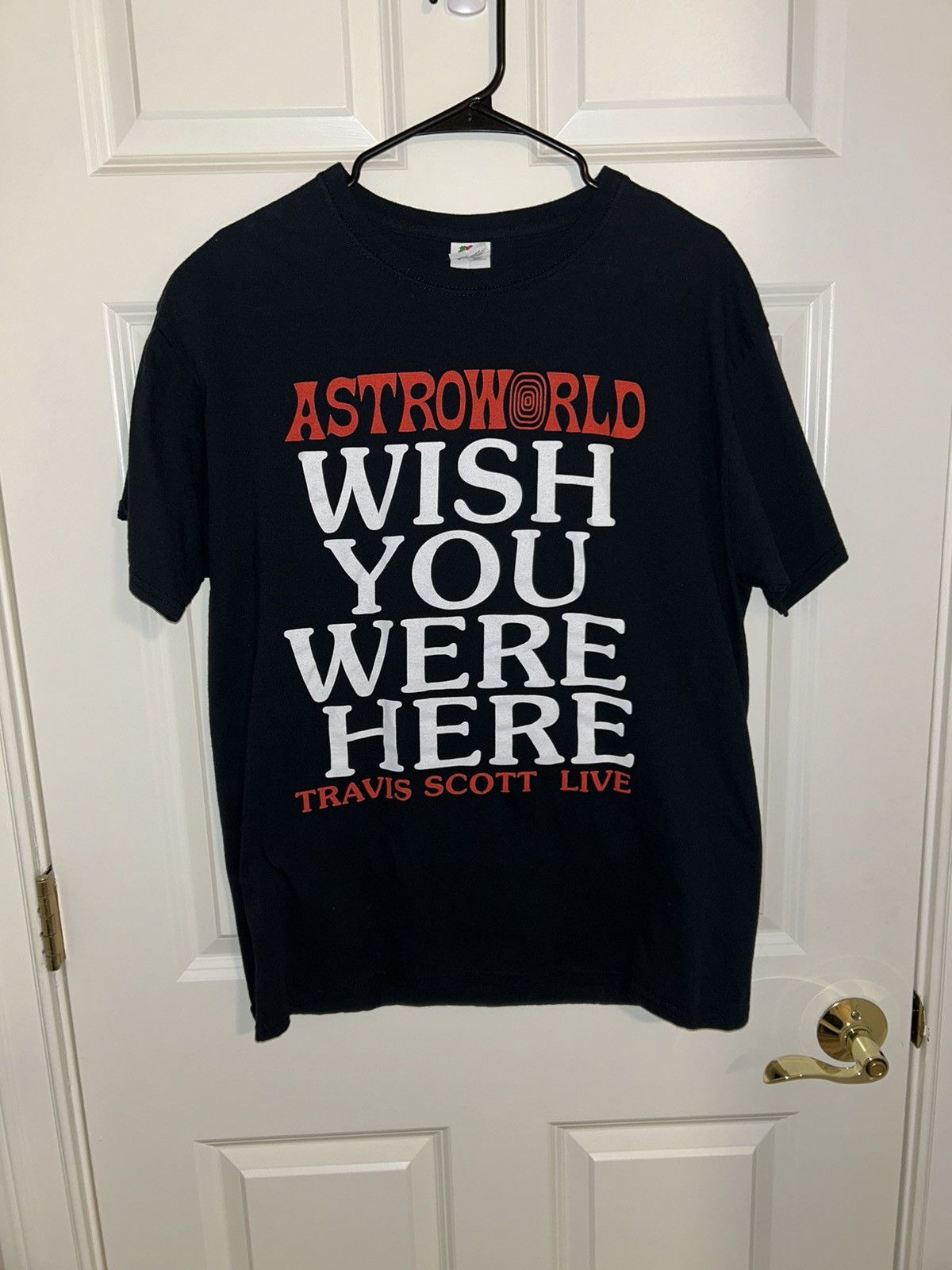 Band Tees × Travis Scott Travis Scott Astroworld 2018 Tour T Shirt Size US L / EU 52-54 / 3 - 1 Thumbnail