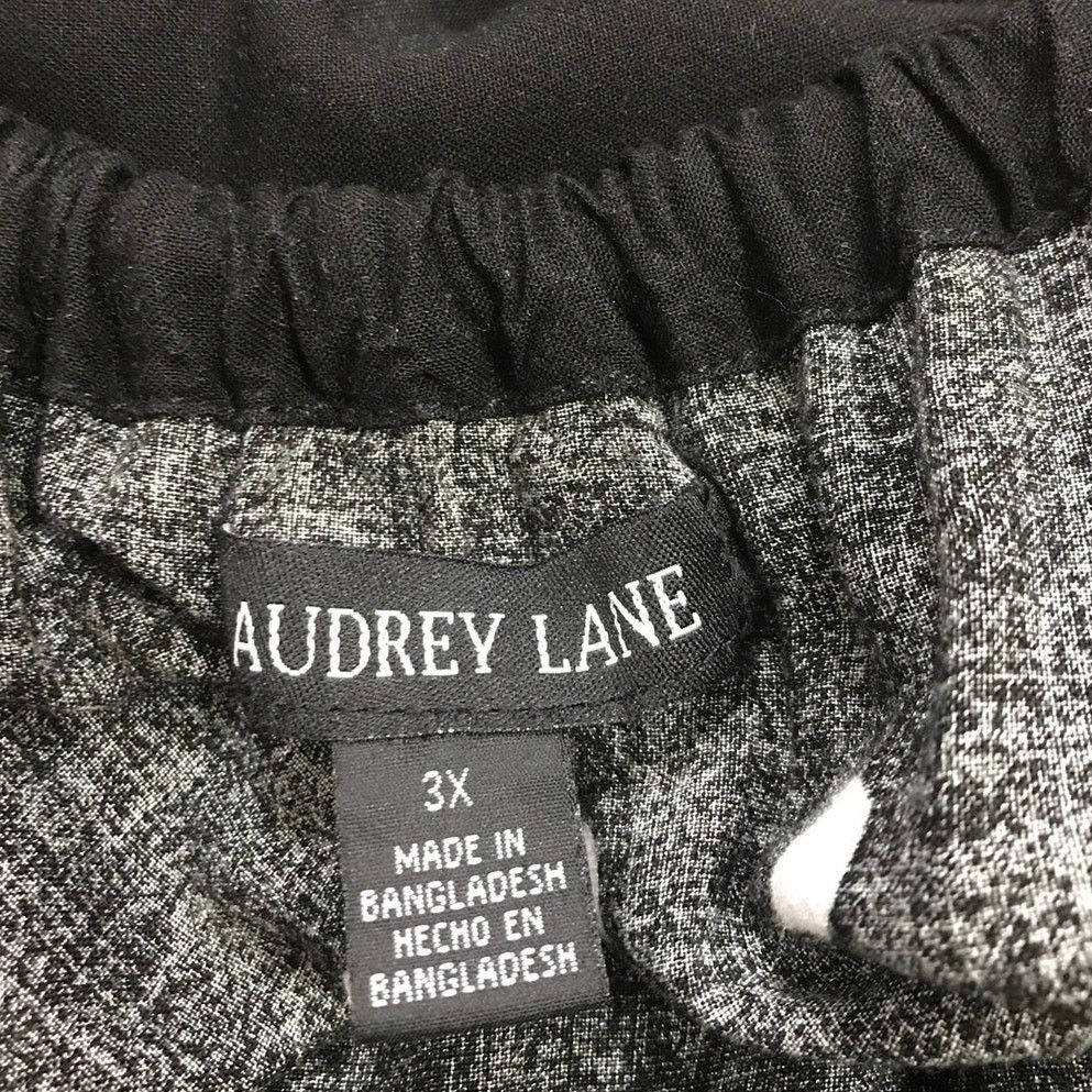 Other Audrey Lane Black Polka Dot Patter Spaghetti Strap Top 3X Size 3XL / US 20-22 - 3 Thumbnail