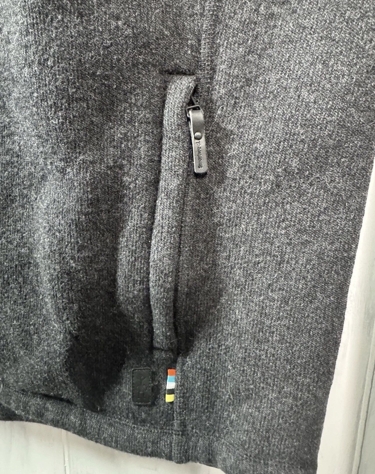 Smartwool Black Echo Lake Performance Wool Blend Vest Size US XL / EU 56 / 4 - 4 Thumbnail