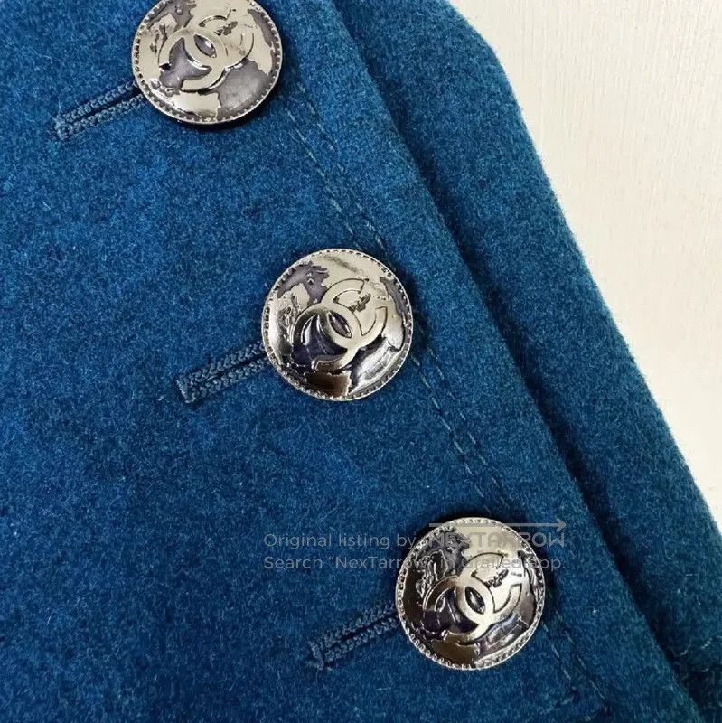 Chanel Chanel Multi-Color Wool Women’s Coat . Size S / US 4 / IT 40 - 3 Thumbnail