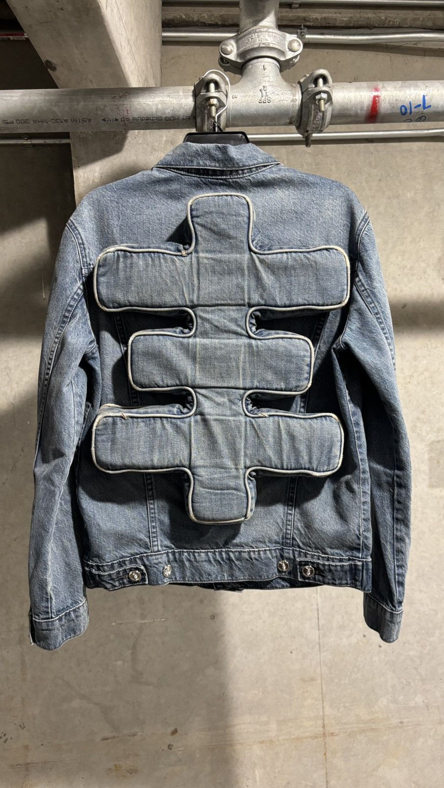 Seventh Heaven Cross Denim Jacket
