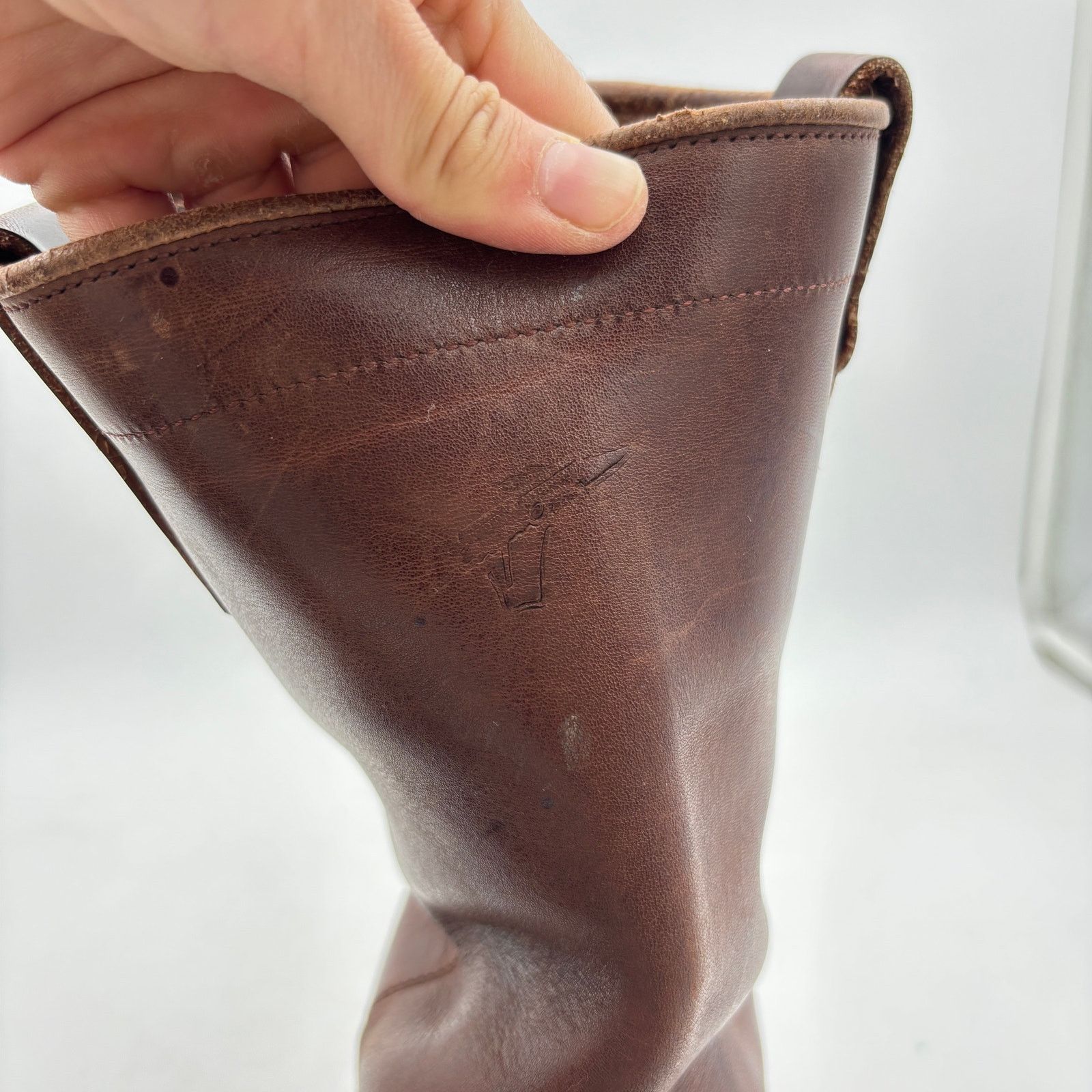 Dayton Boots VTG Dayton Brown Leather Harness Motorcycle Boots Men's 11E Size US 11 / EU 44 - 9 Thumbnail