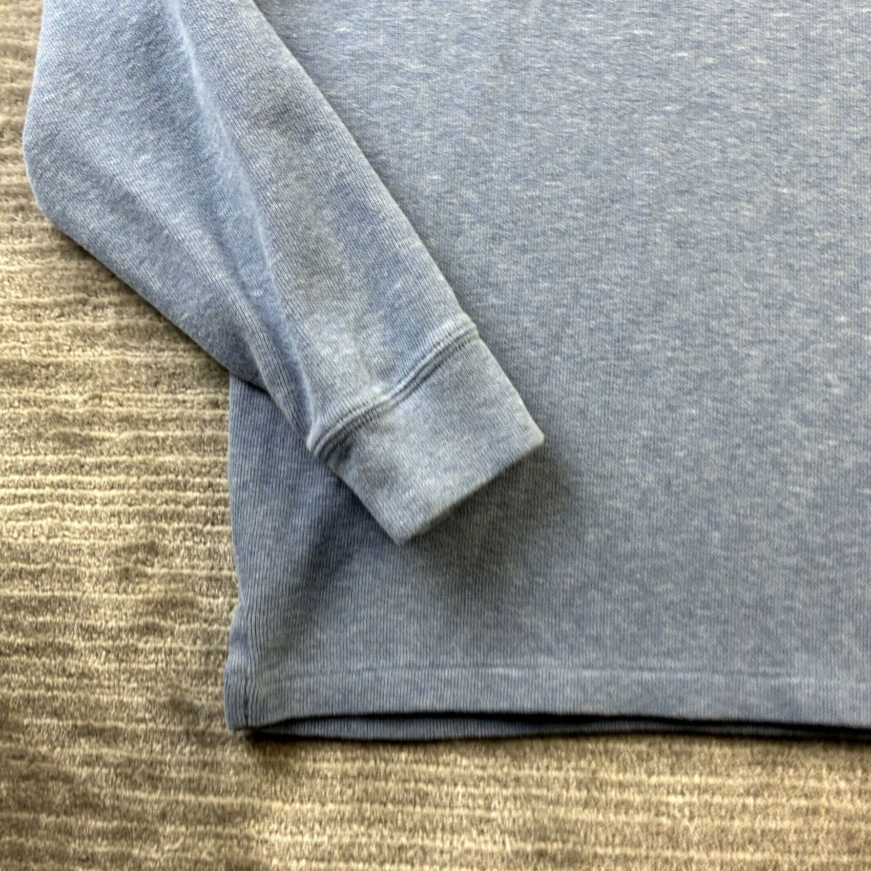 Polo Ralph Lauren Polo Ralph Lauren Sweater Mens Large Blue Knit Quarter Zip Pony Size US L / EU 52-54 / 3 - 5 Thumbnail