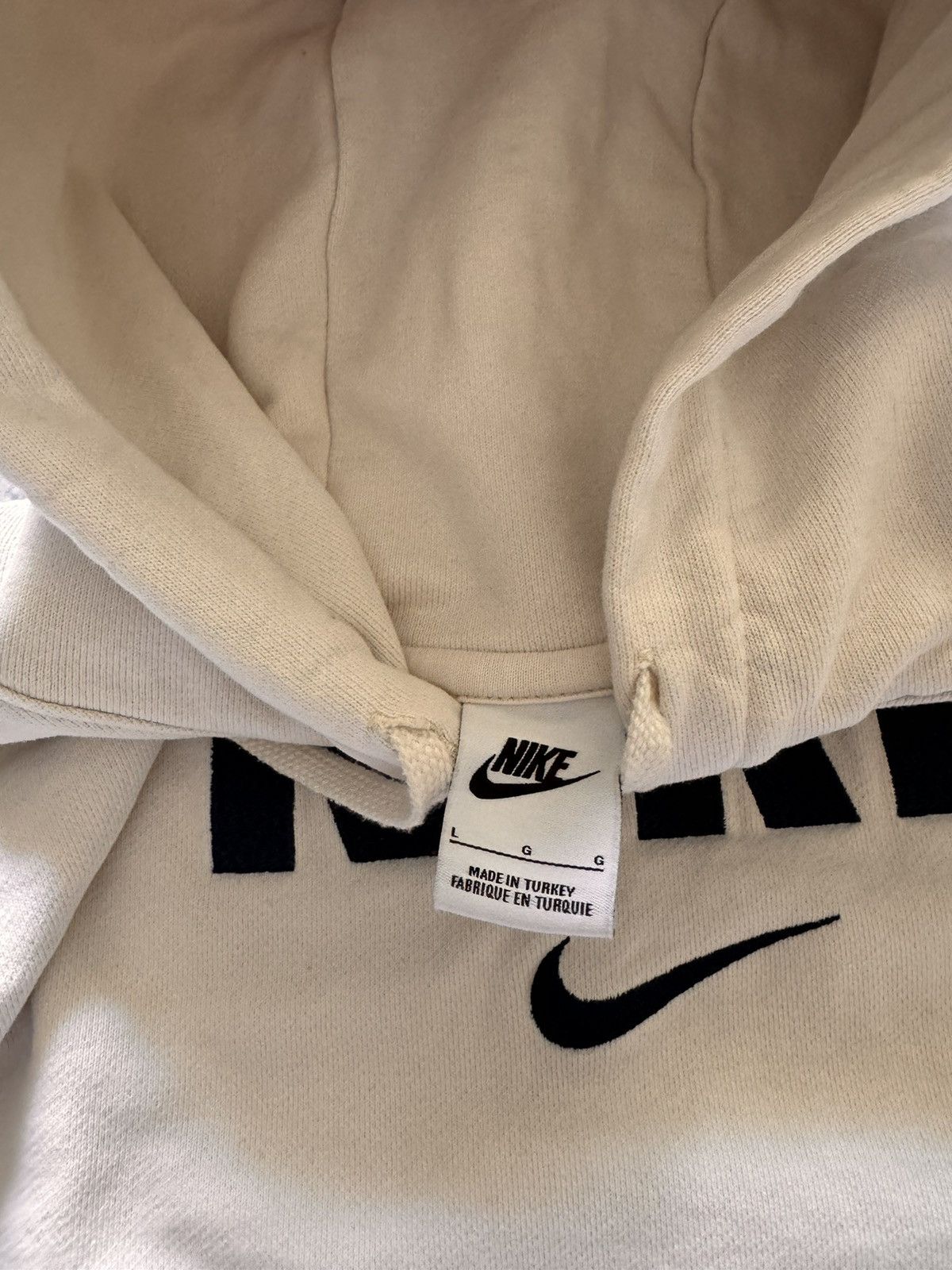 Nike × Vintage NIKE VINTAGE CENTER LOGO OVERSIZE BOXY HOODIE Size US L / EU 52-54 / 3 - 6 Thumbnail