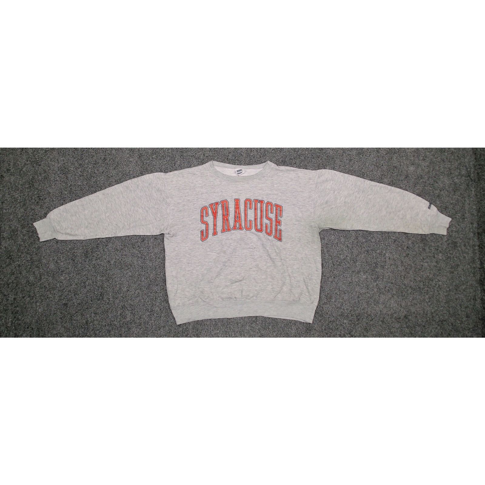 Vintage VTG Bike Athletic | 90s Syracuse Boxy Cropped Sweatshirt XL Size XL / US 12-14 / IT 48-50 - 5 Thumbnail