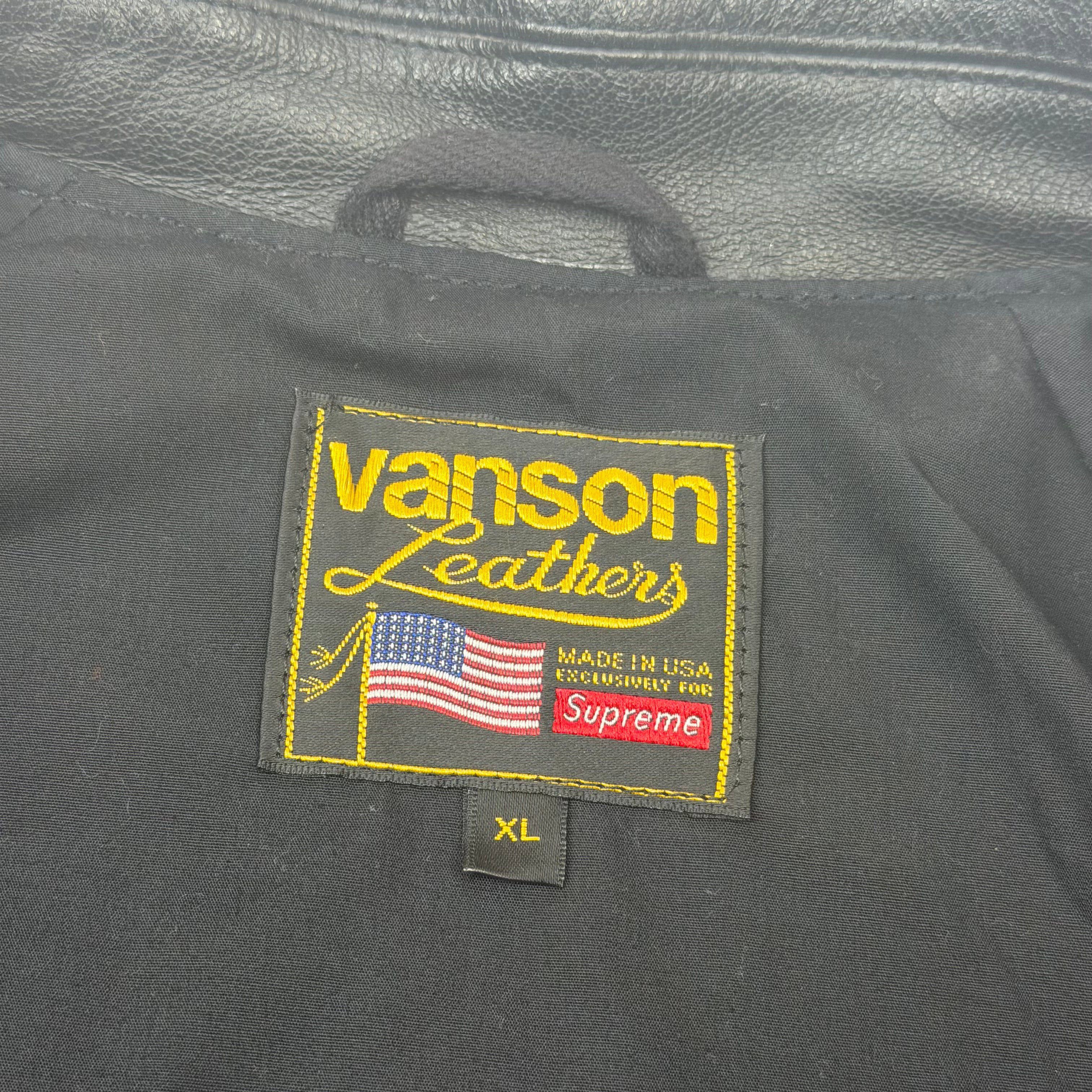 Supreme Supreme Vanson Ghost Rider Jacket XL Size US XL / EU 56 / 4 - 6 Thumbnail