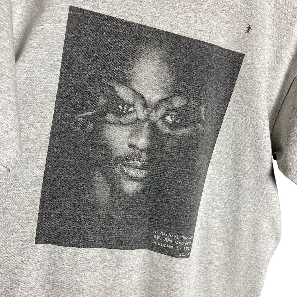 Vintage Vintage Michael Jordan Ray-Ban Wayfarer Photo T-Shirt Size US L / EU 52-54 / 3 - 2 Thumbnail
