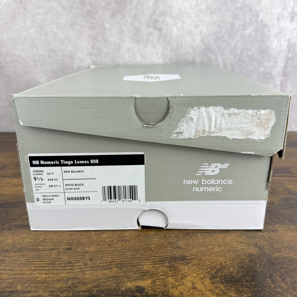 New Balance New Balance Numeric 808 White Black Turquoise NM808BYS OG Size US 9.5 / EU 42-43 - 9 Thumbnail