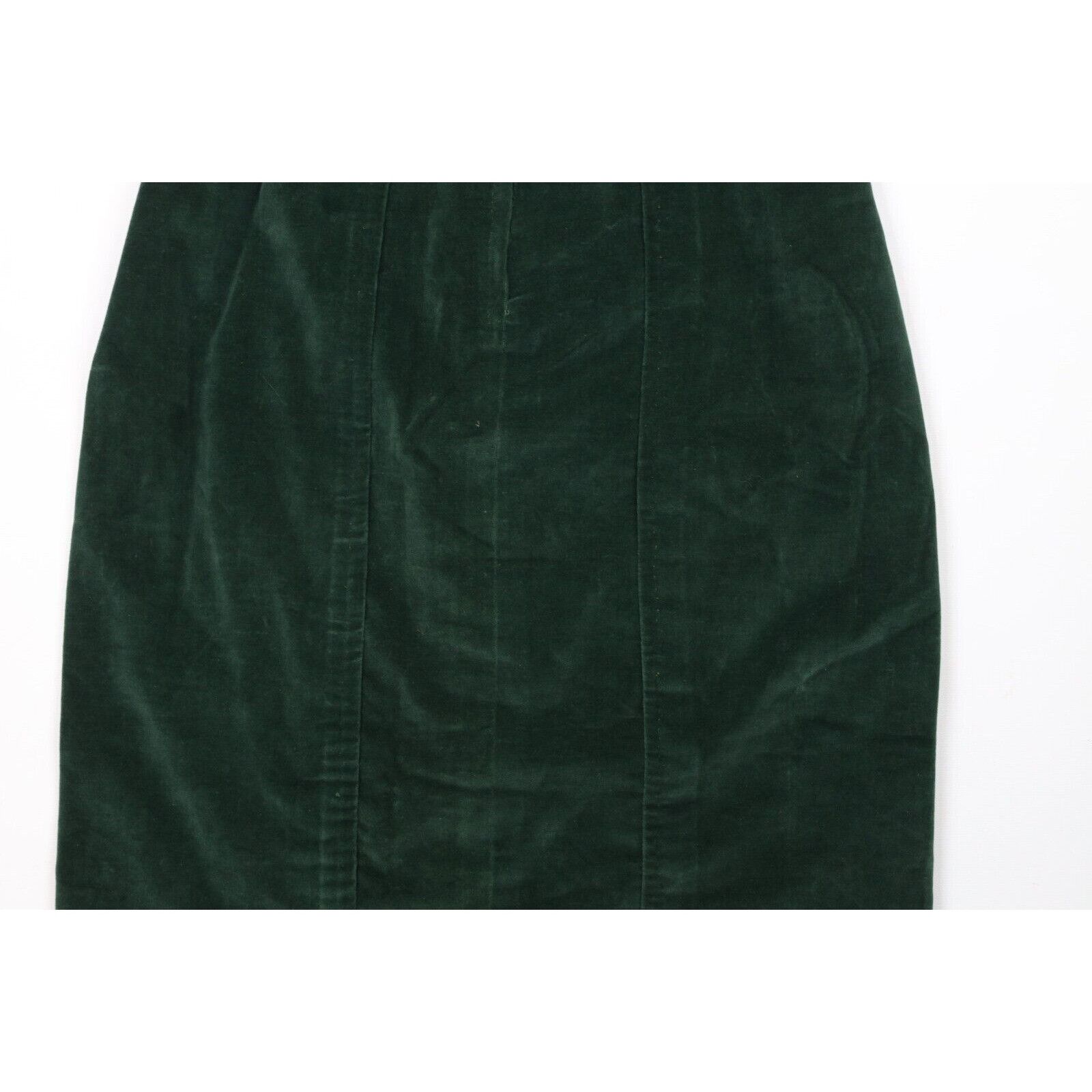 Vintage Vintage 50s 60s Streetwear Faded Velvet Velour Skirt Size 25" / US 0 / IT 36 - 8 Thumbnail