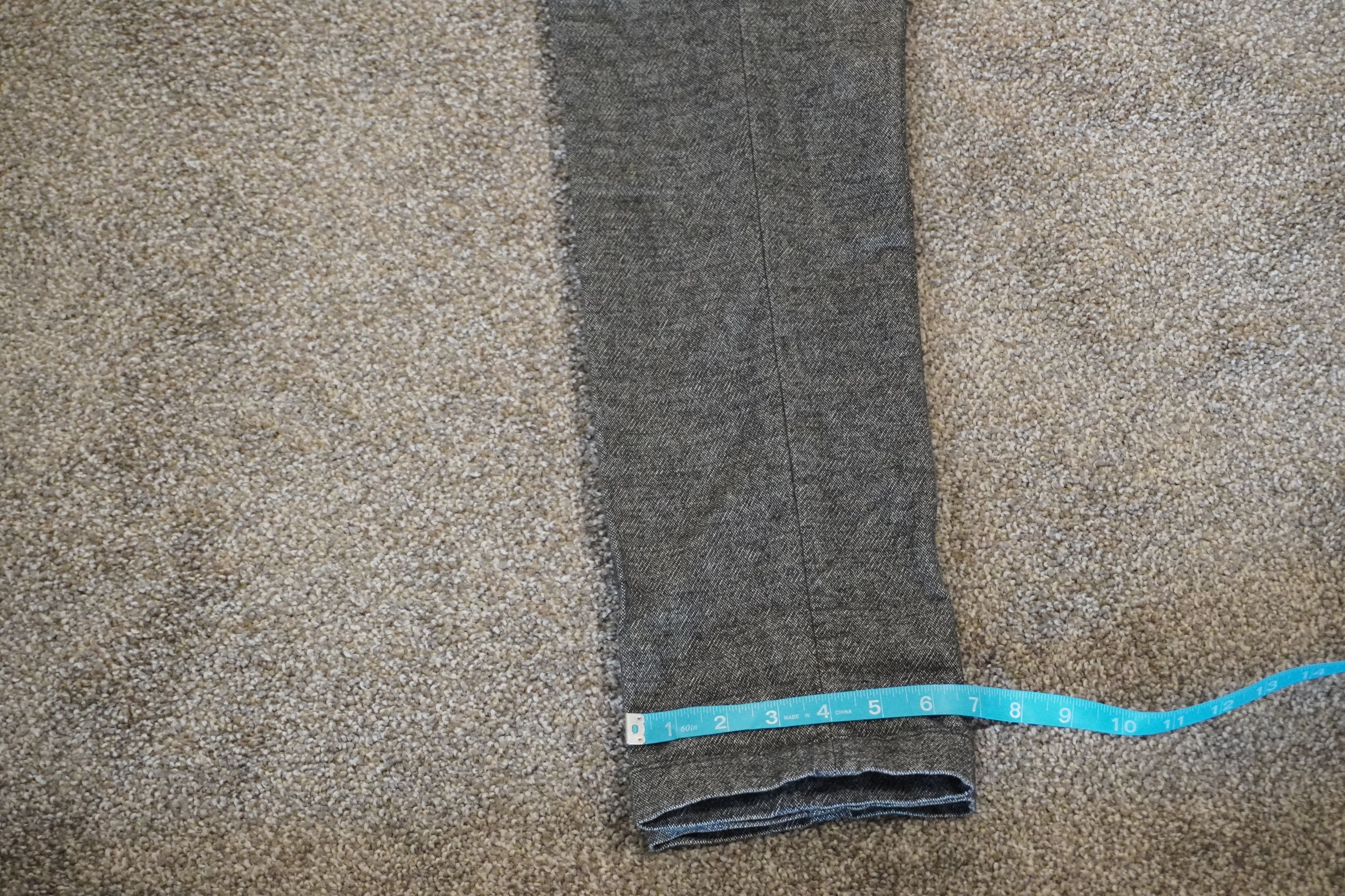 Mason's CHARCOAL FLANNEL SLACK Size US 30 / EU 46 - 3 Thumbnail