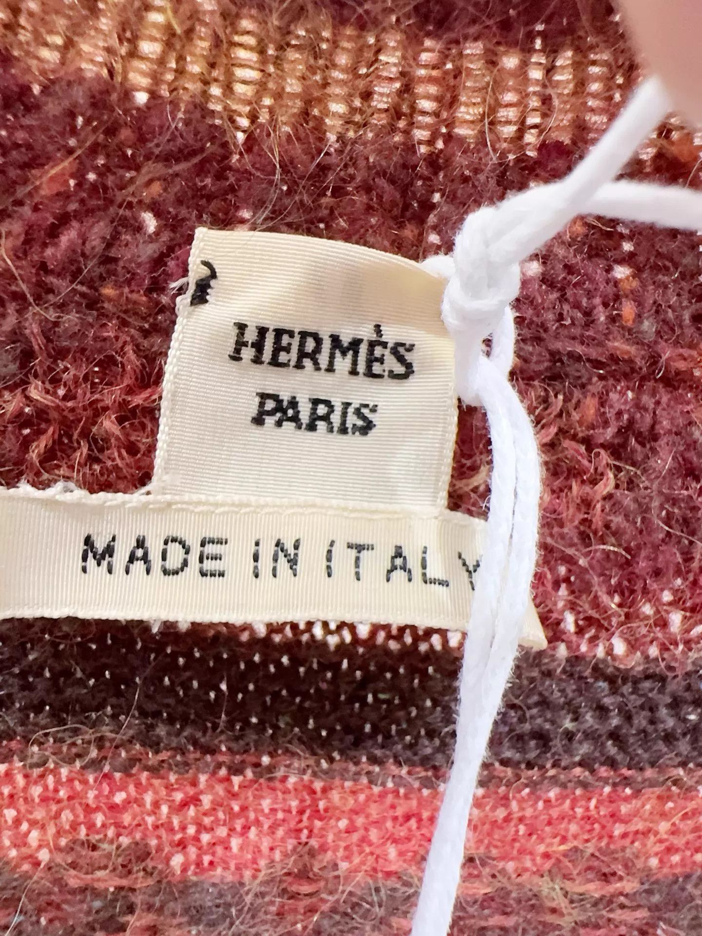 Hermes Hermes Cashmere Dress 36 (Bust 86-96, Length 95) Size XS / US 0-2 / IT 36-38 - 3 Thumbnail